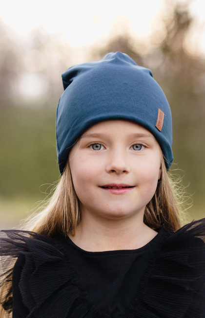 OICAN Wear Mütze mit Kopfschutz, Blue