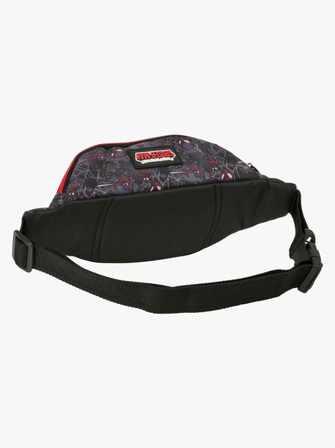 Marvel Spider-Man Miles Morales Bauchtasche, Schwarz