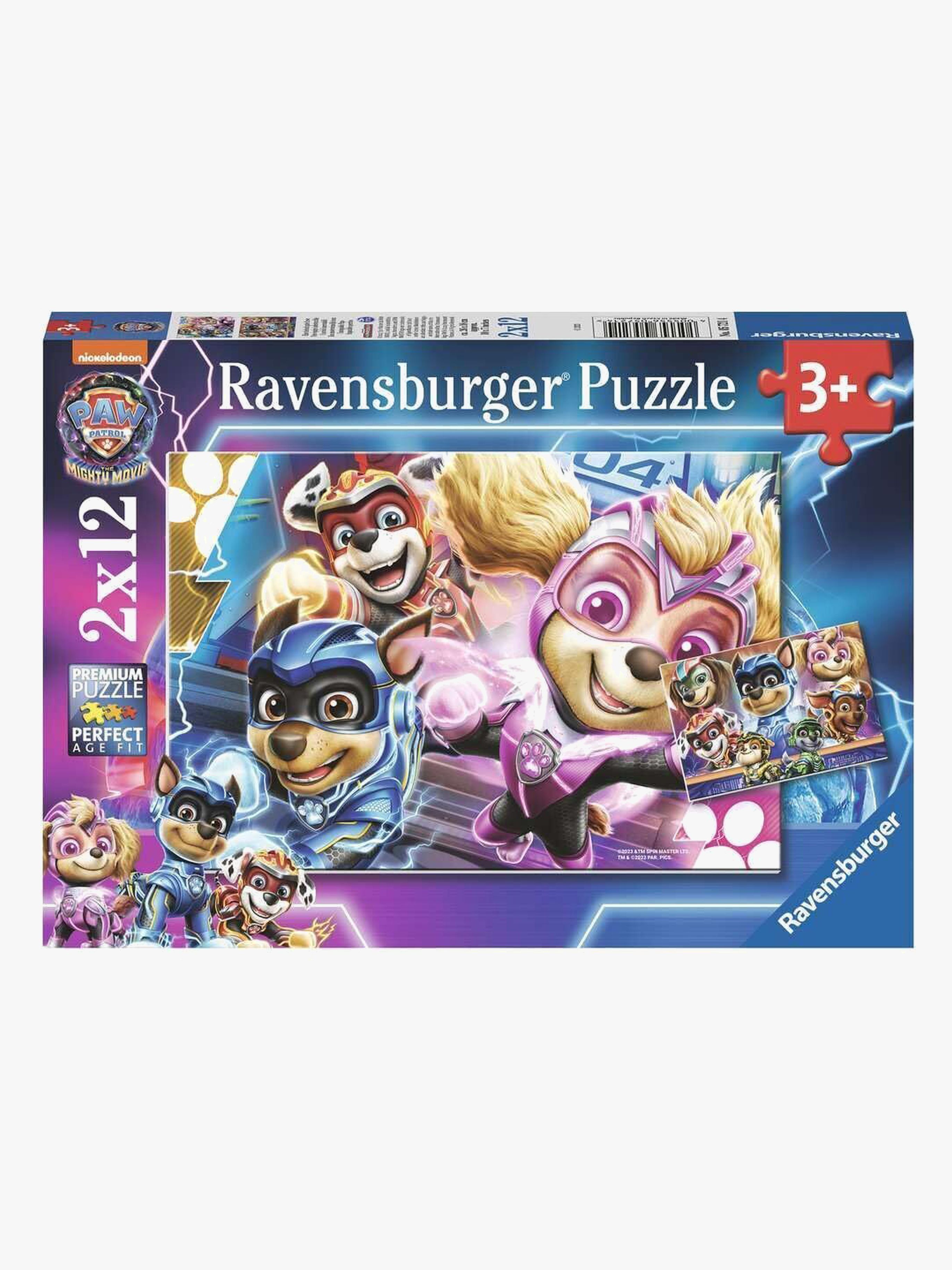 Paw Patrol The Mighty Movie Puzzles 2x12 Teile