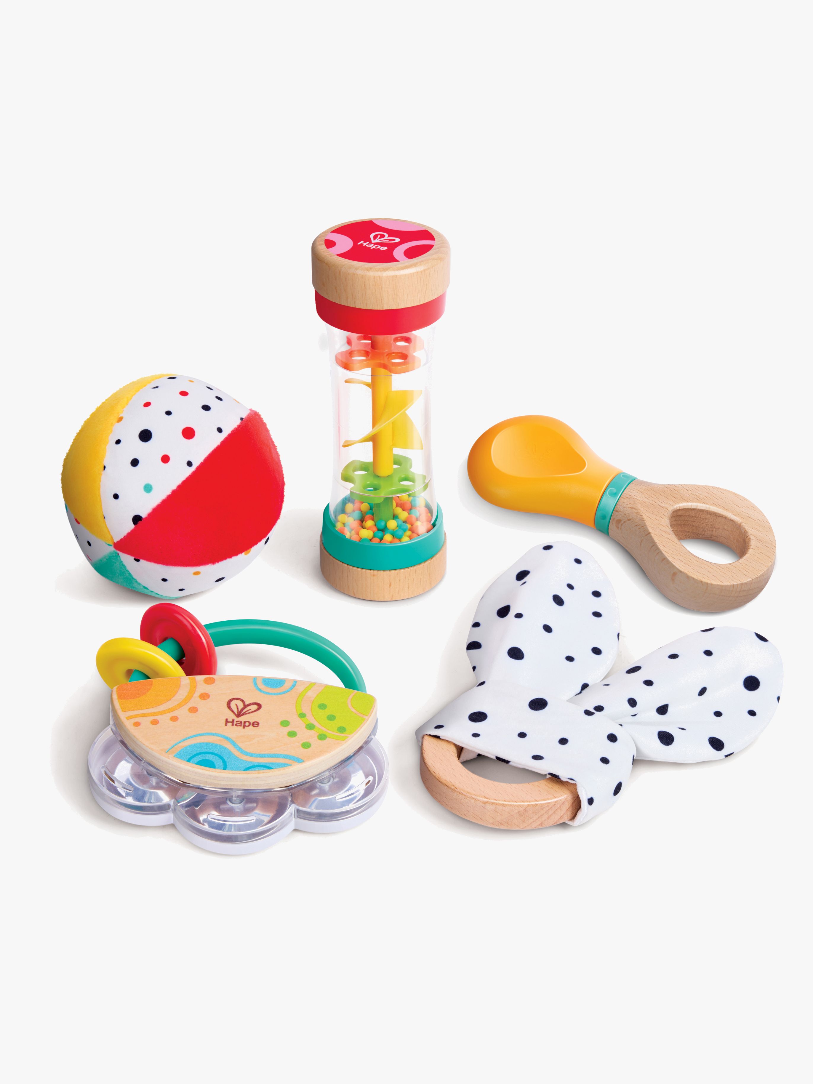 Hape 5-in-1 Sensorik-Set Baby