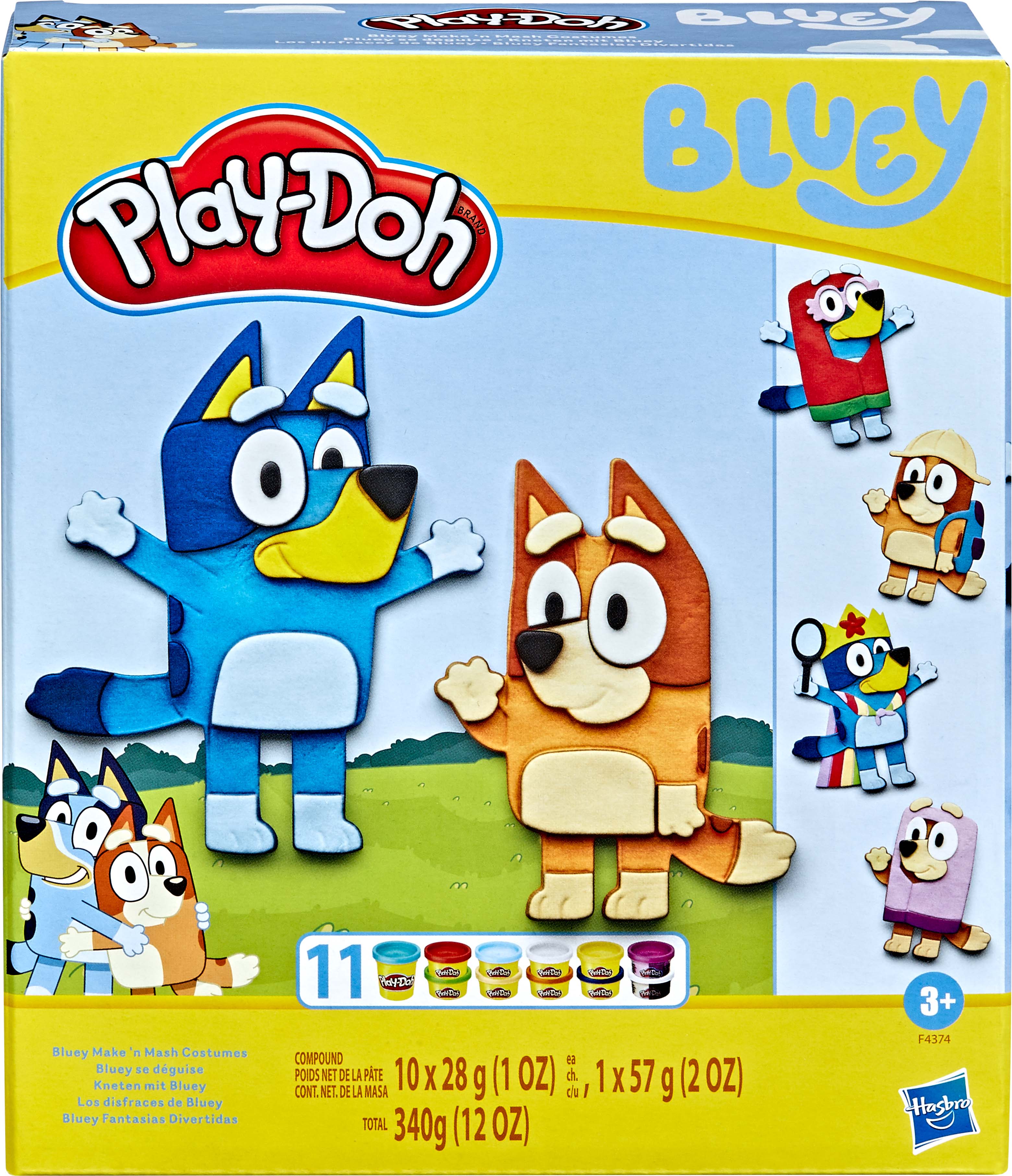 Bluey Knete Kostüm