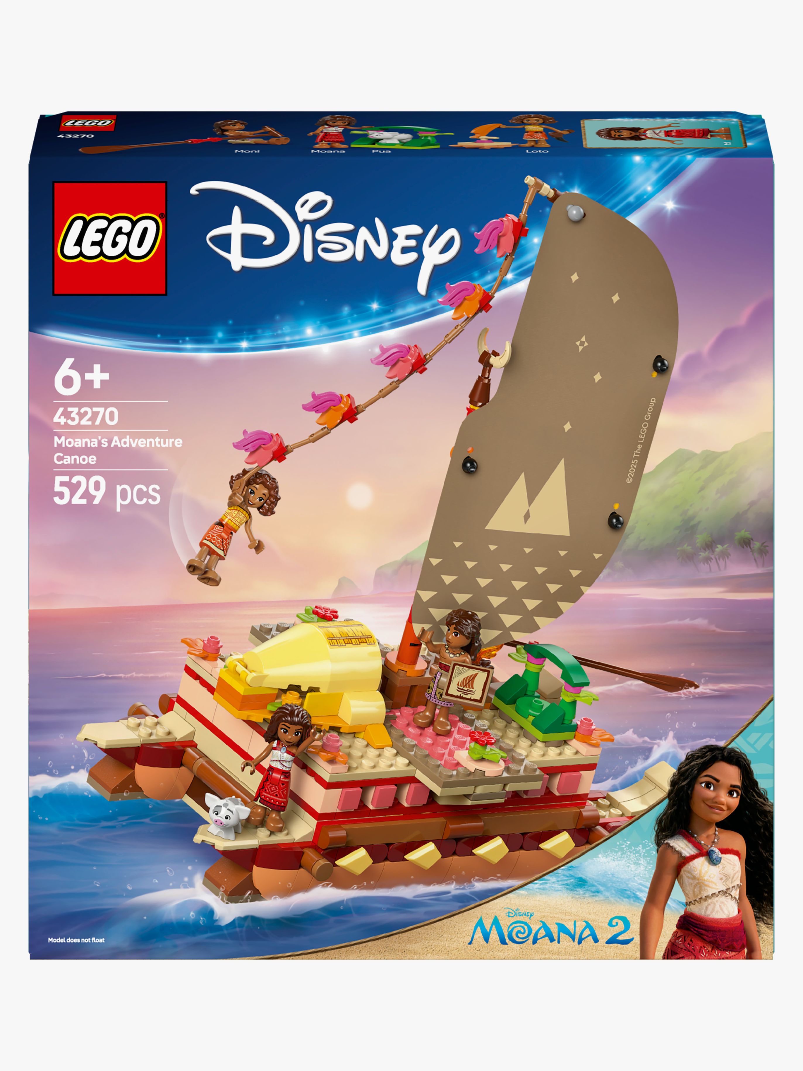 Disney Princess 43270 Vaianas Abenteuerfloß