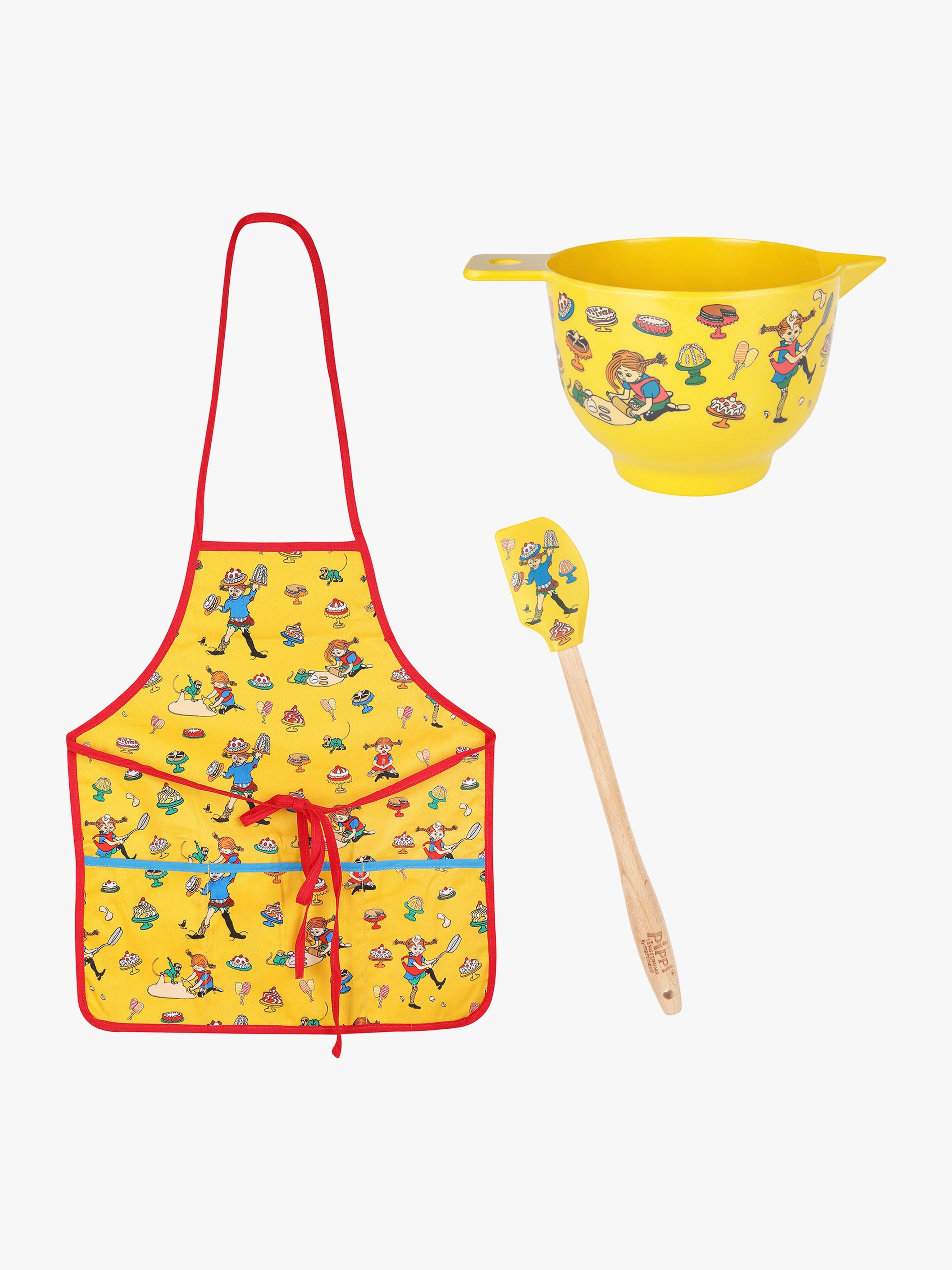 Pippi Langstrumpf Backschüssel-Set