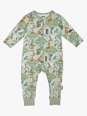 Mumin by Martinex Freizeit Pyjama, Grün