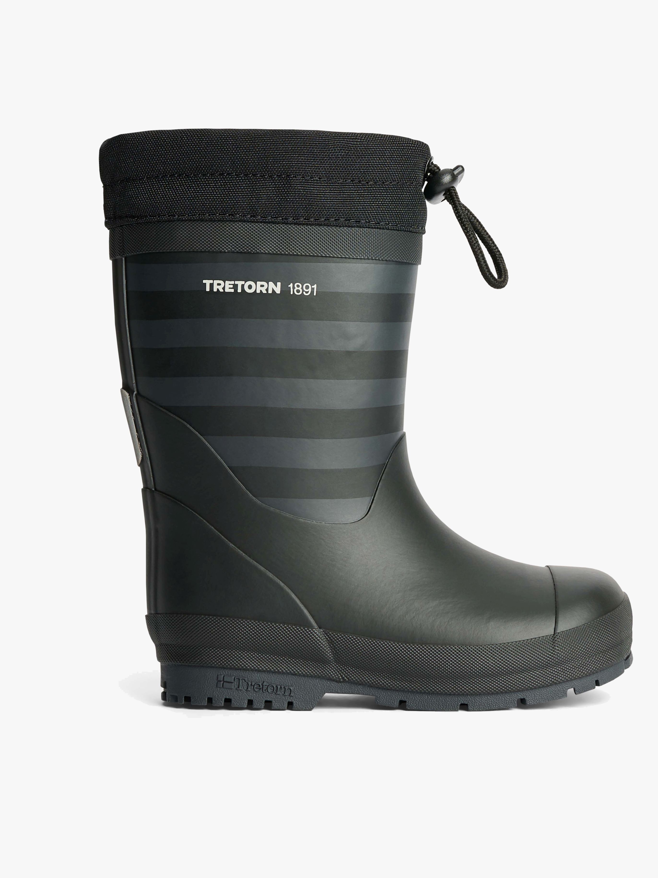Gränna Gefütterte Gummistiefel, Schwarz, 26, Kindergummistiefel, Kinderstiefel, Gummistiefel kinder, Kids