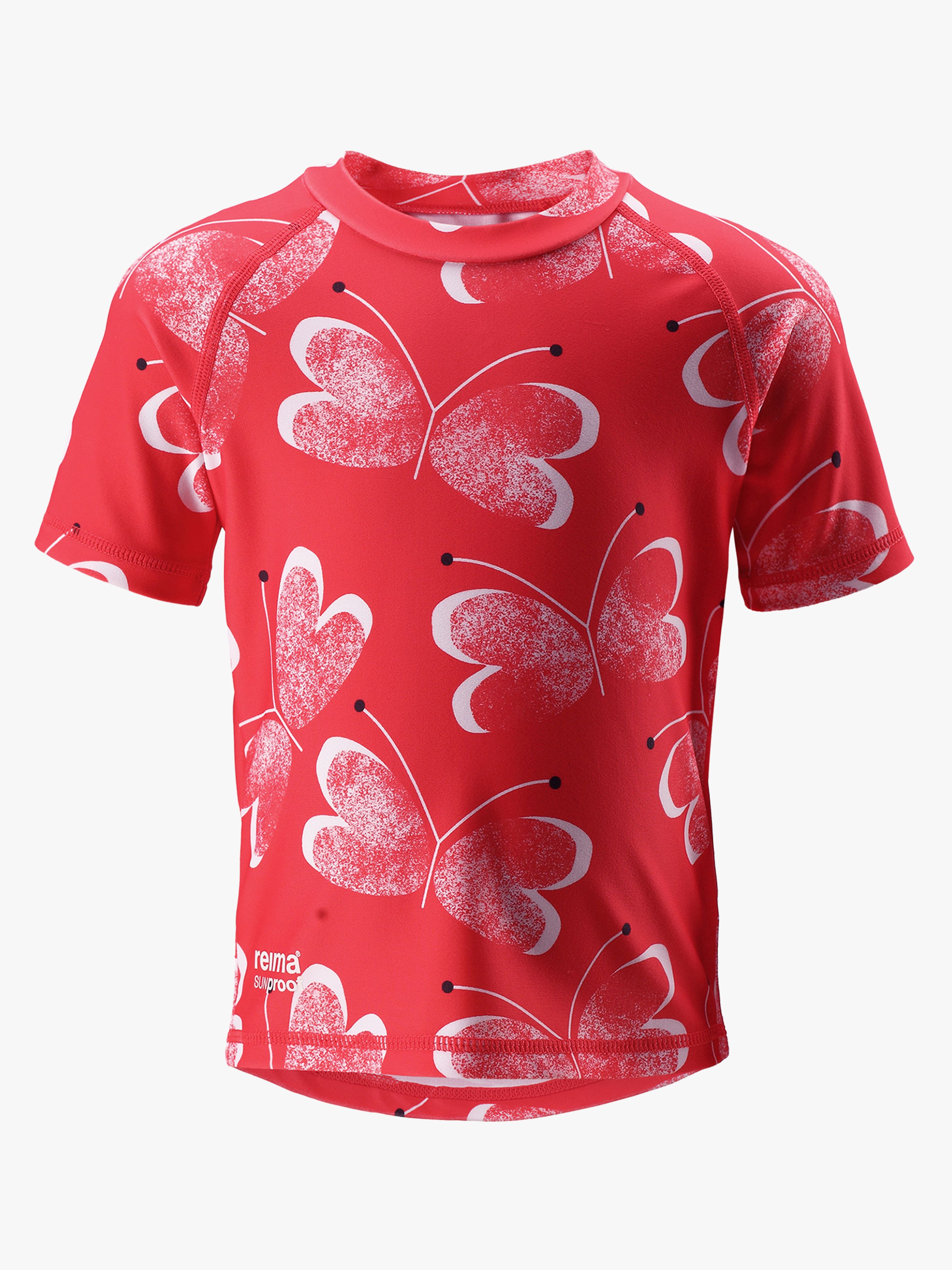 Azores Badeshirt, Knallrot 62