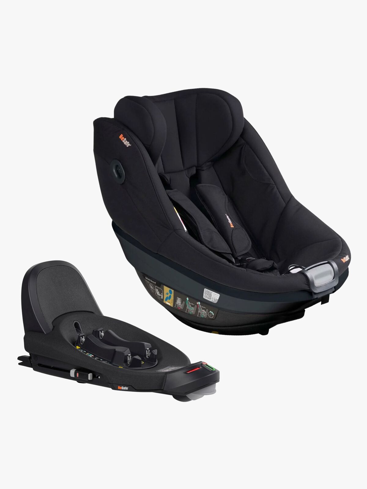 BeSafe Beyond² Kindersitz inkl. Beyond Basis, Fresh Black Cab