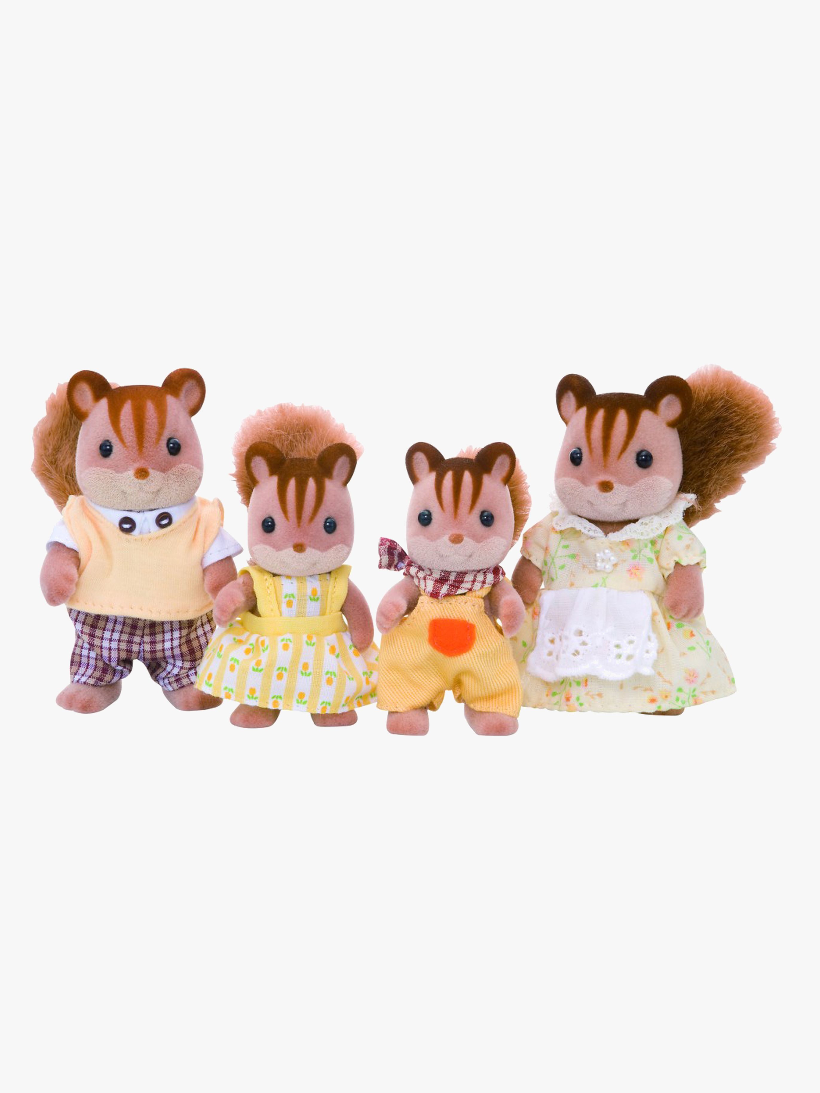 Sylvanian Families Figurenset Die Walnuss-Eichhörnchen-Familie