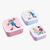 Pippi Langstrumpf Geburtstag Snackbox 3er-Pack