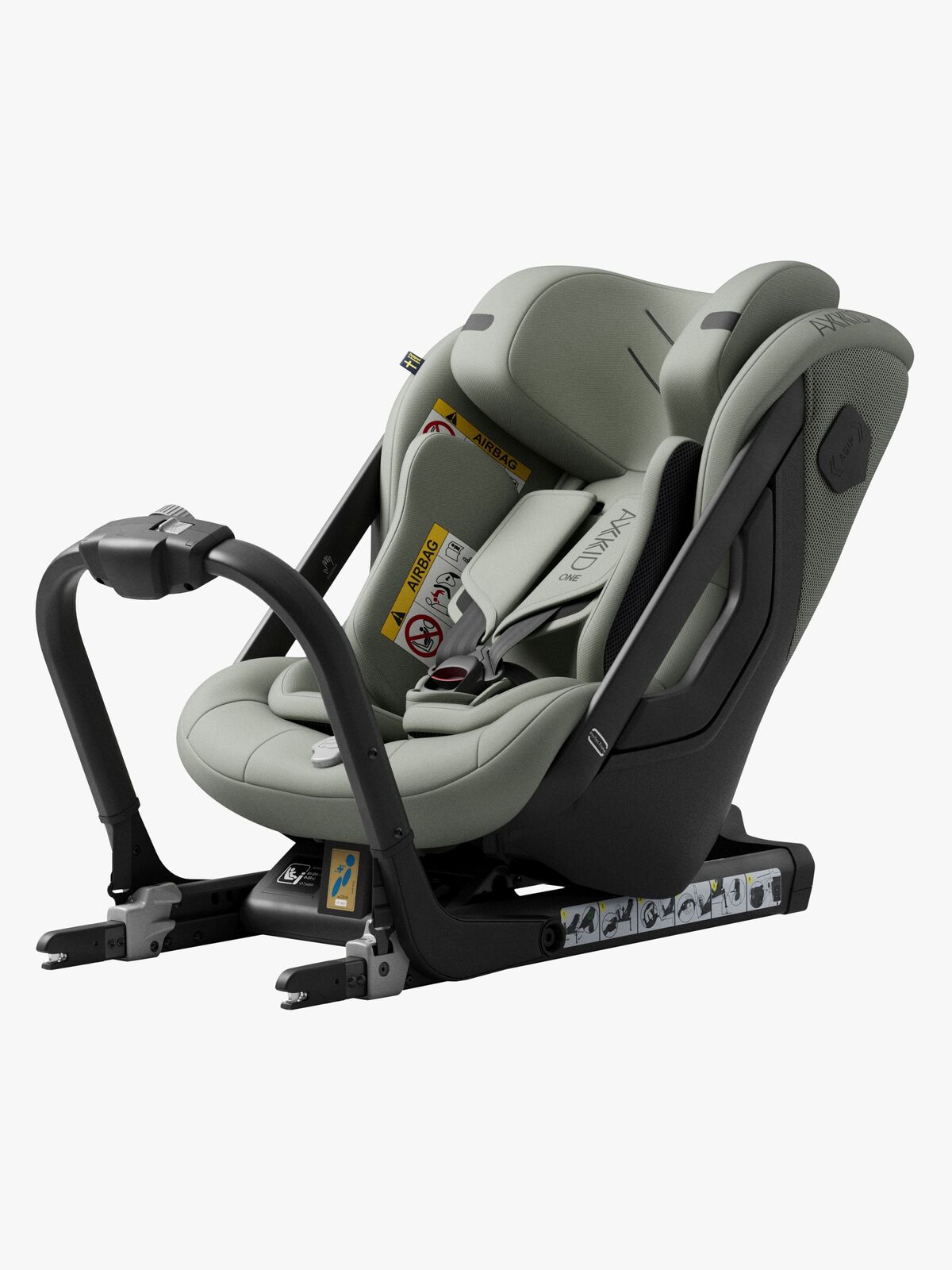 Axkid One 3 Rückwärtsgerichteter Kindersitz, Nordic Bloom Green