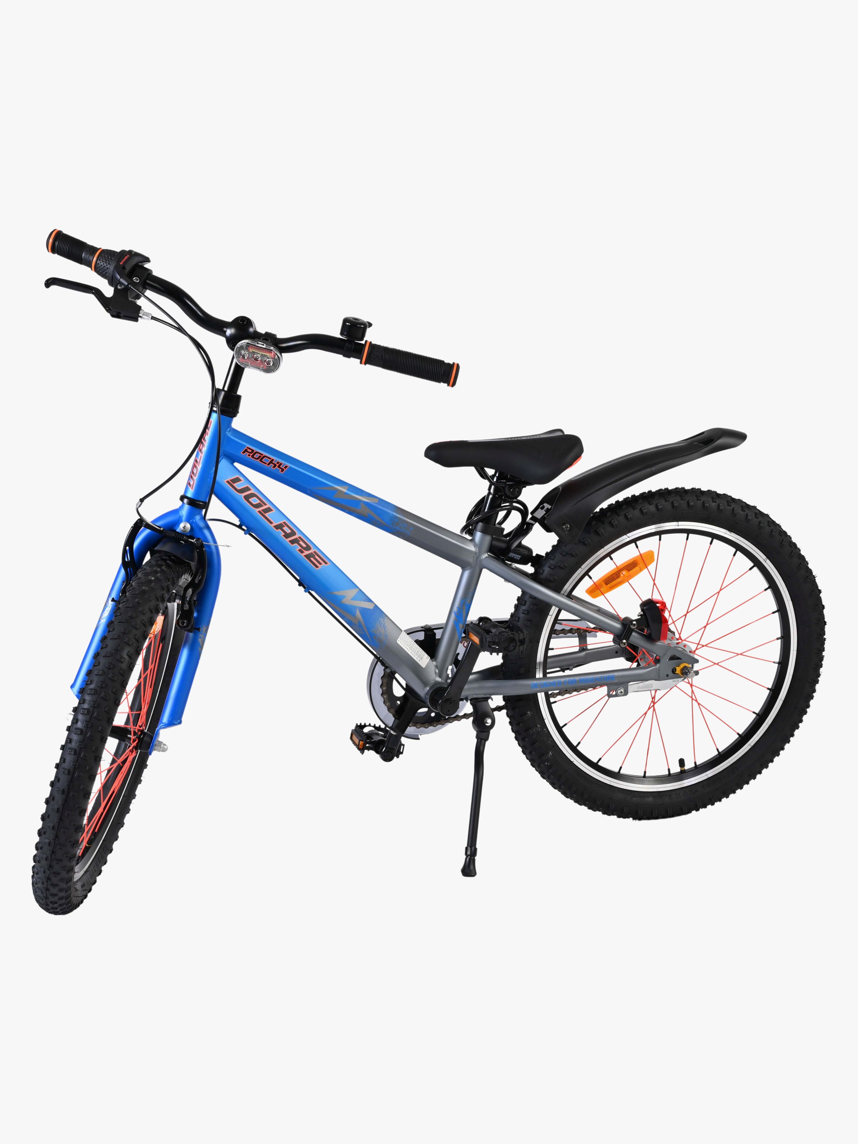 Volare Rocky Kinderfahrrad Nexus 20 Zoll, Blau