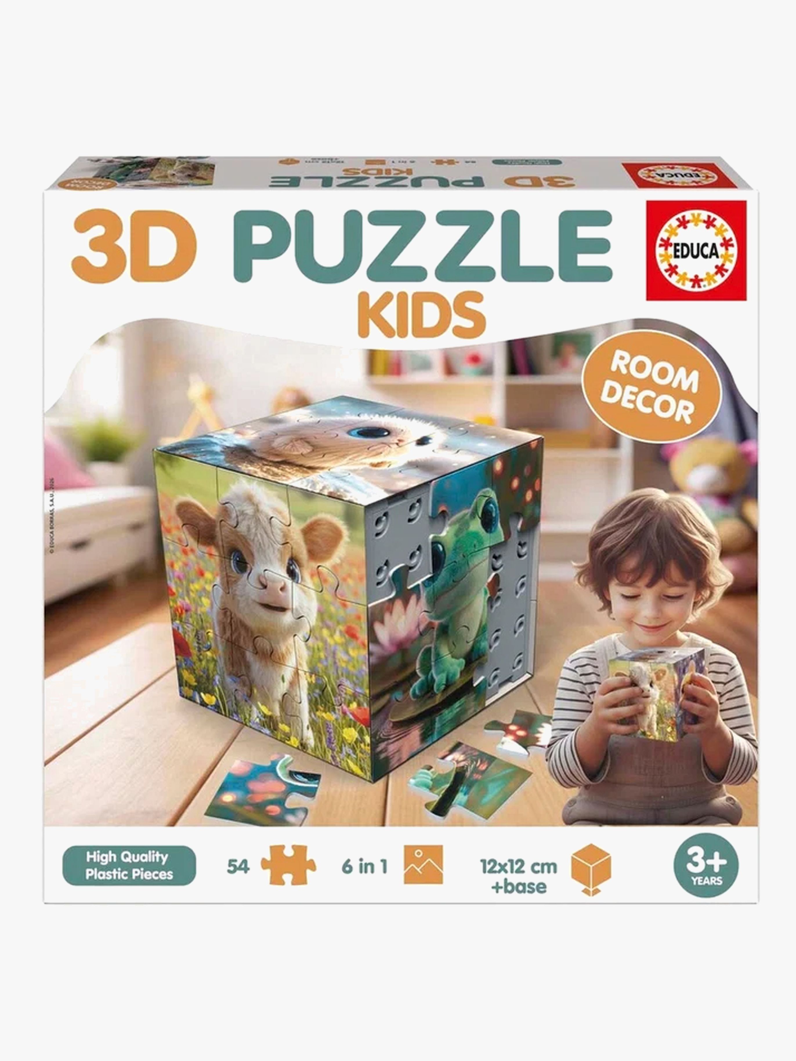 Educa Kids 3D-Puzzle Tierbaby