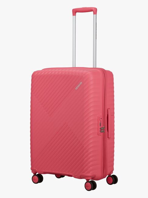 American Tourister Diablast Spinner Koffer 81-91L, Pink Glitch