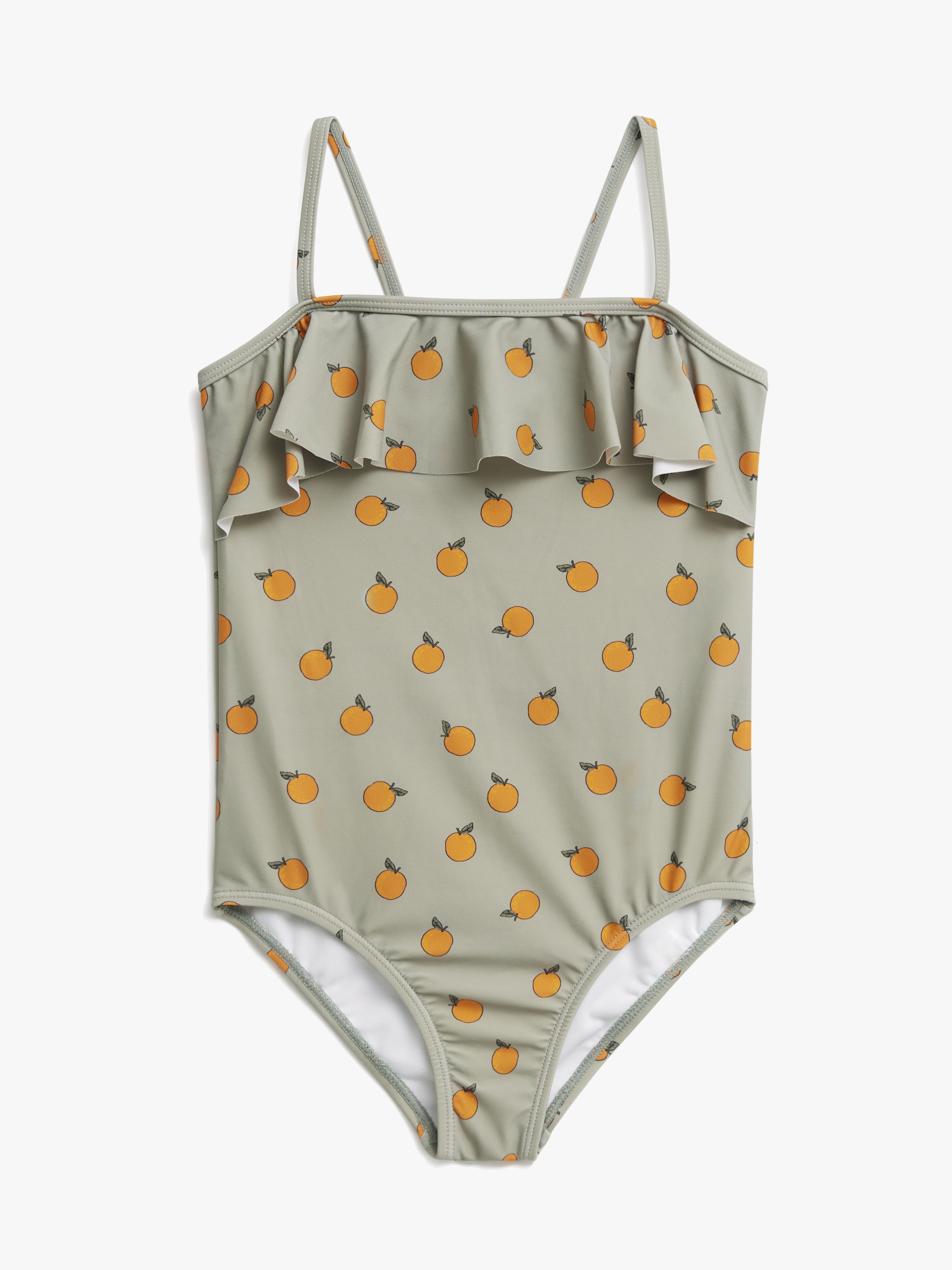 Nathalie UV-Badeanzug, Oranges, 98-104