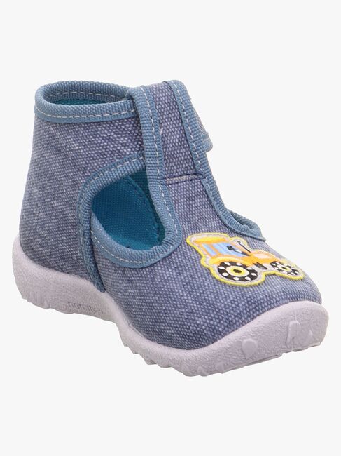 Superfit Spotty Hausschuhe, Blau