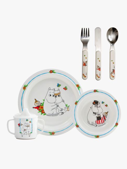 Mumin Kindergeschirr und Besteck 