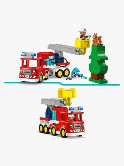 LEGO DUPLO Town 10473 Löschauto mit Schlauch und Feuerwehrmann