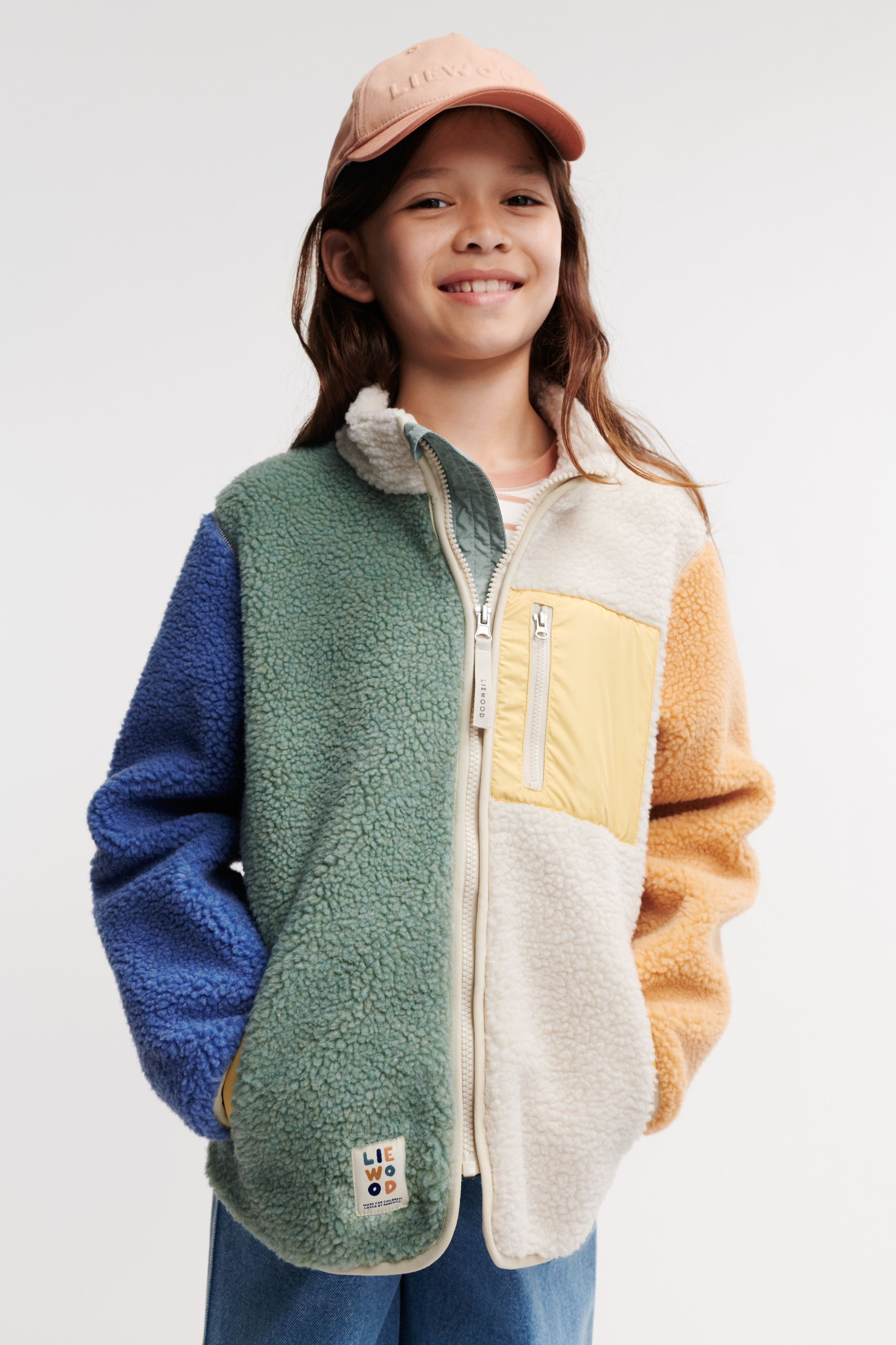 LIEWOOD Nolan Fleecejacke, Peppermint, 110