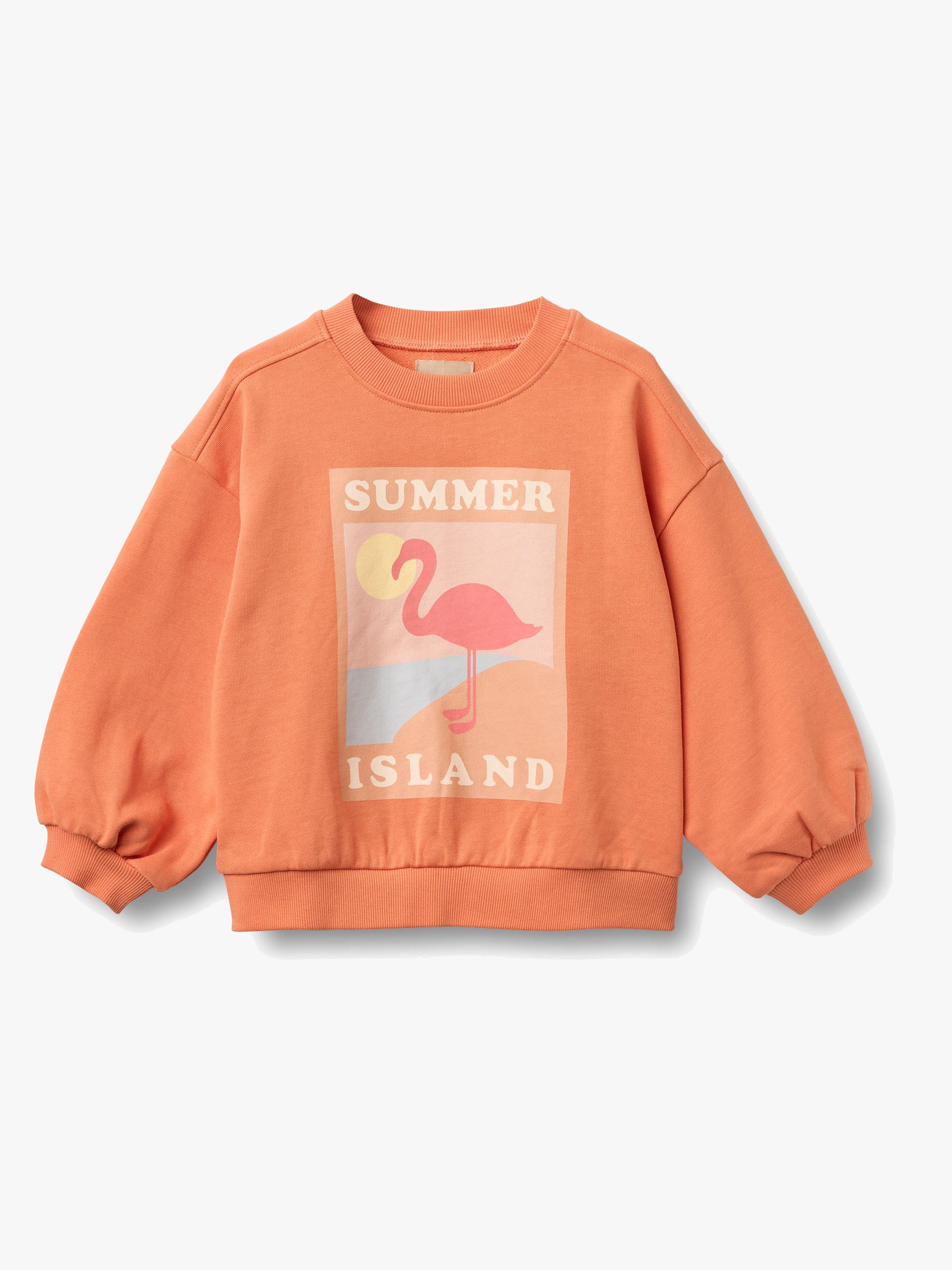 Wheat Eliza Sweatshirt, Sunkissed Orange, 116