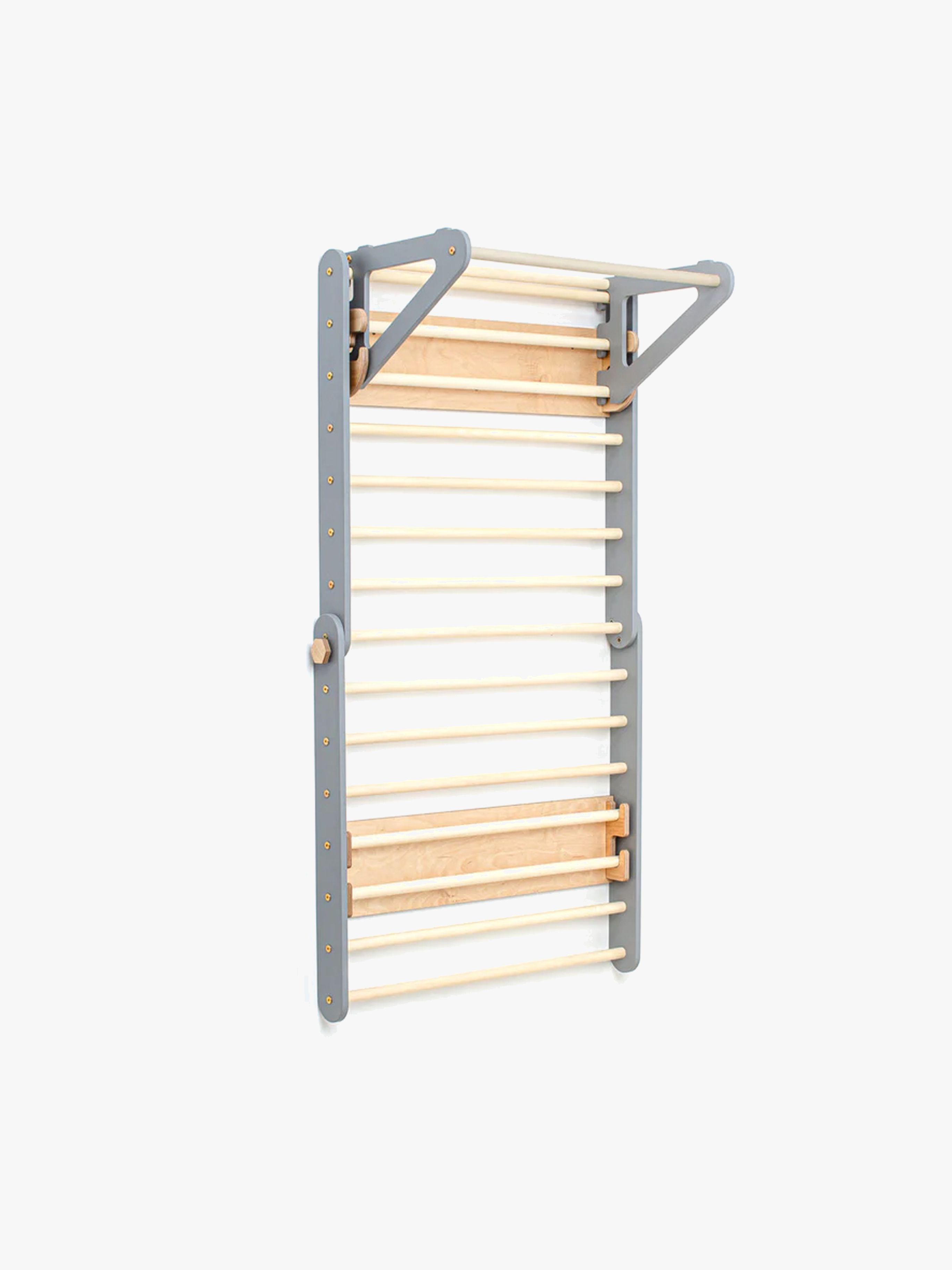 Duck Woodworks Kletterdreieck Wand, Grau