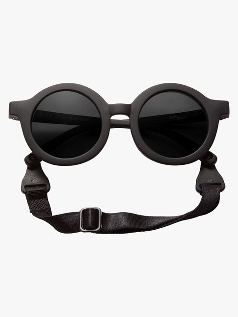 BabyMocs Signature Soft Biegbare Sonnenbrille, Schwarz