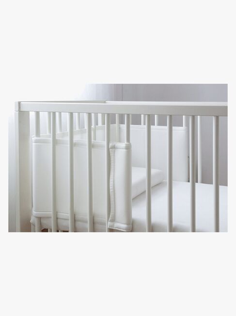 BabyMatex Bump Air Randschutz 30 x 360 cm Atmungsaktiv, Weiß 