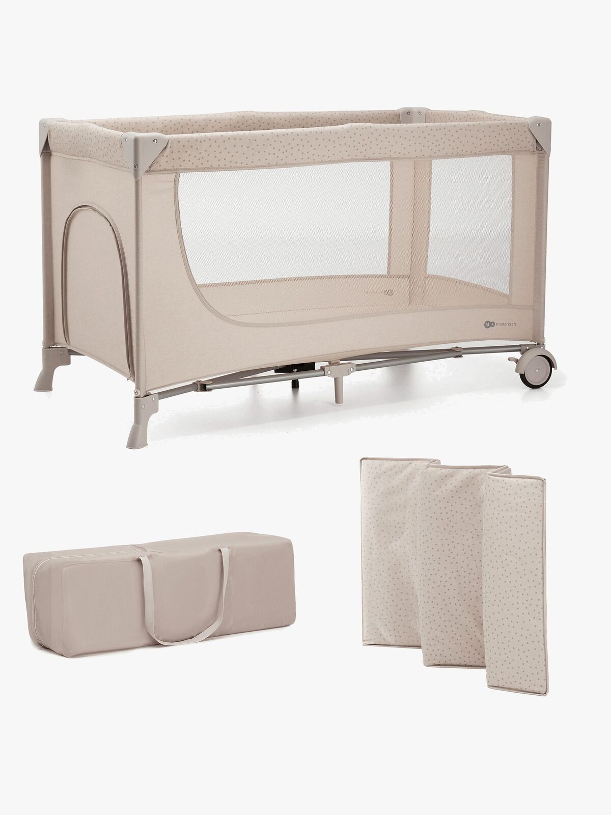 Kinderkraft JOY 2 Reisebett, Beige