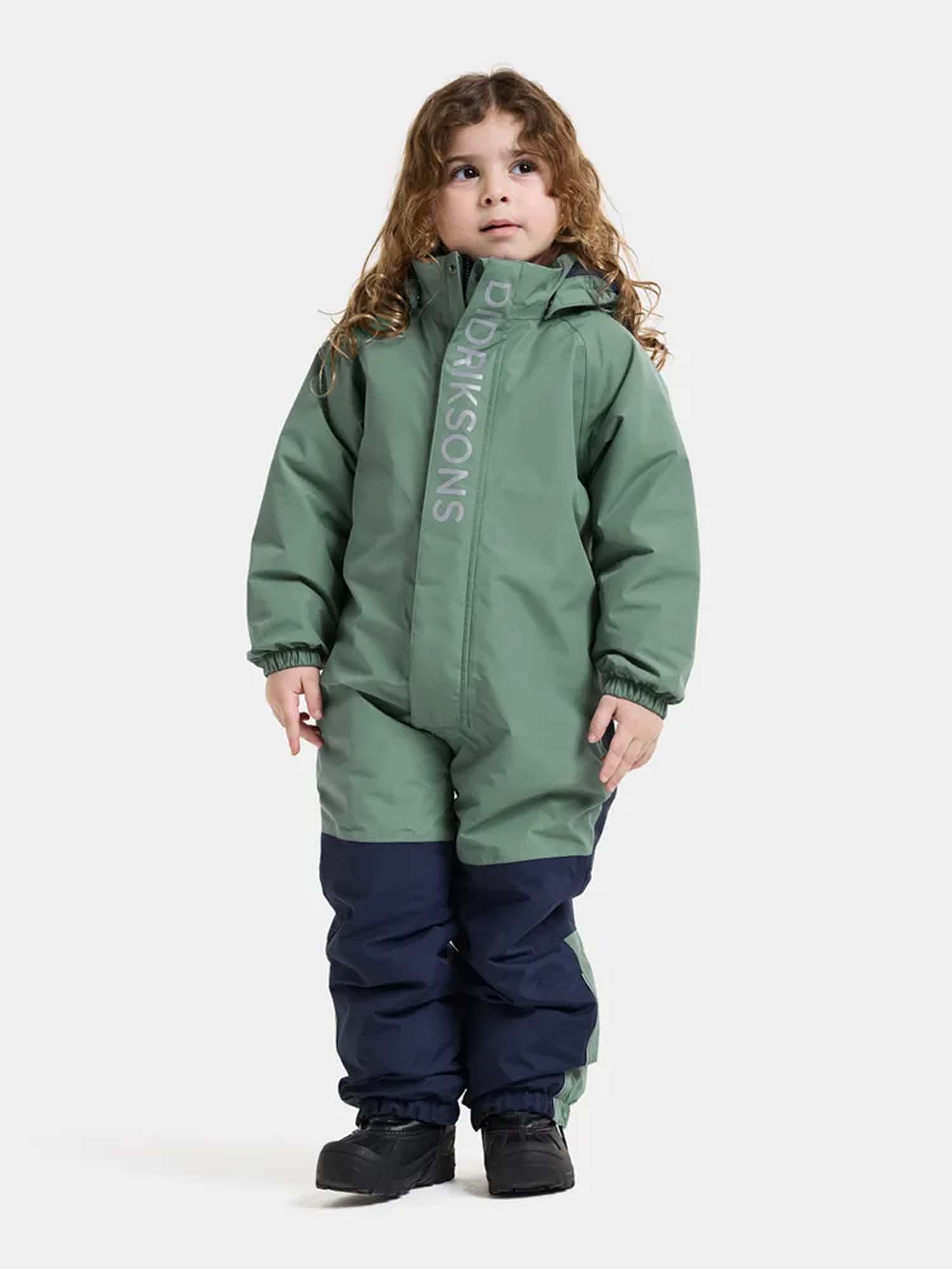 Didriksons Talvi Outdoor-Overall, Dark Moss, 90