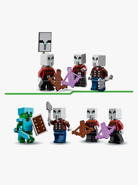 LEGO Minecraft 21267 Die Illager-Wüstenpatrouille