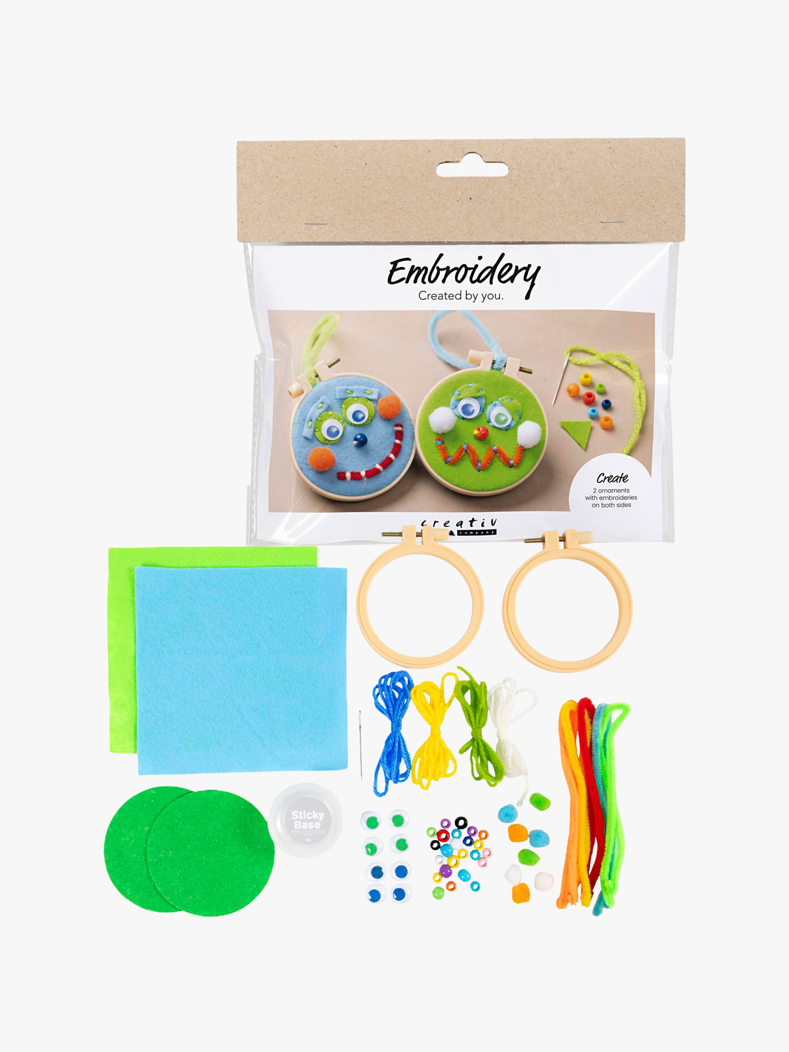 Creativ Company Bastelset Mini Stickerei