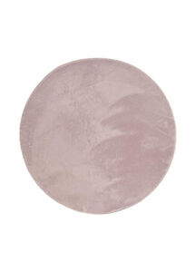 KMCarpets Teppich Rund 160, Soft Dusty Pink