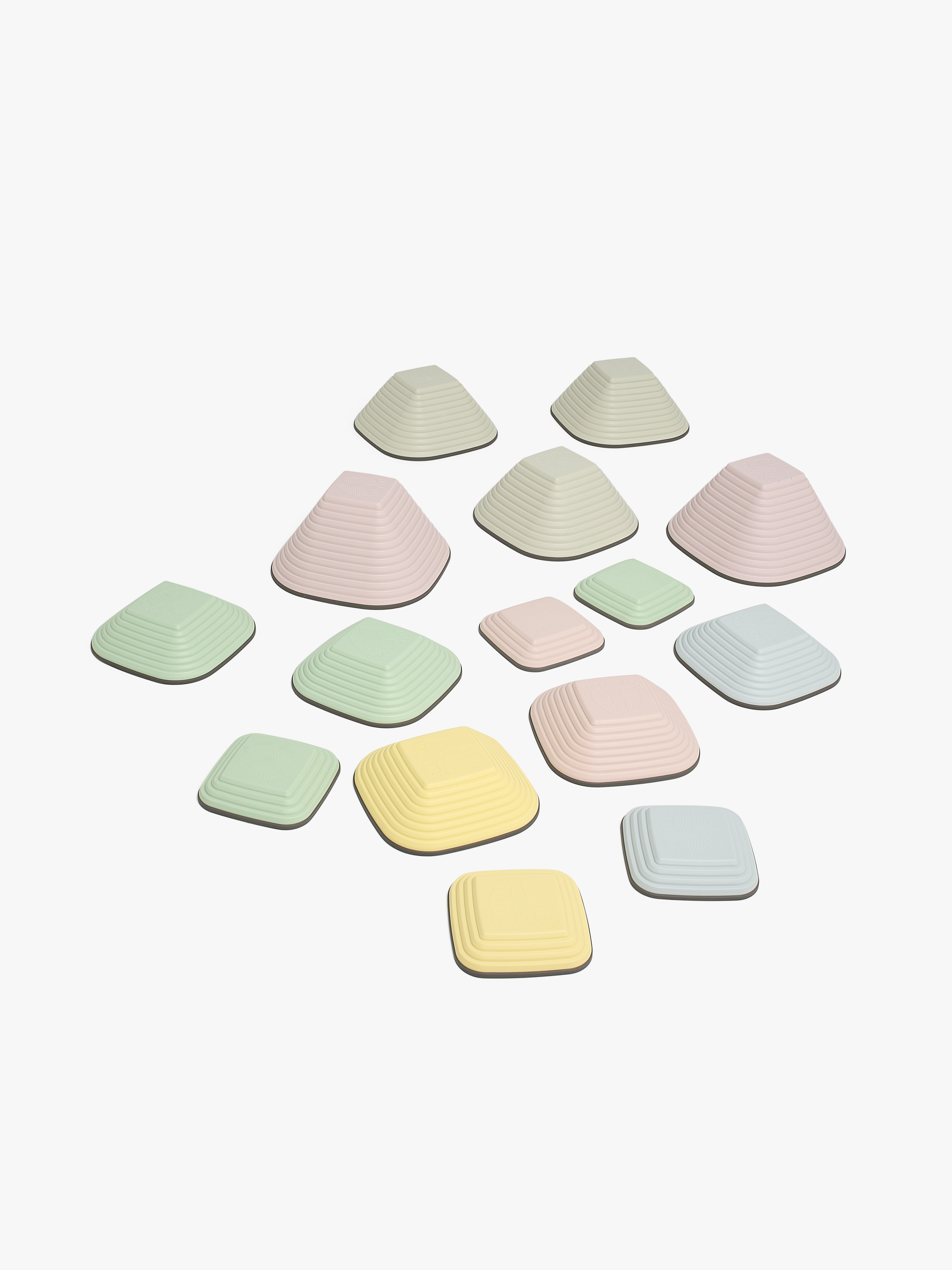 Balanciersteine 15er-Pack, Pastell