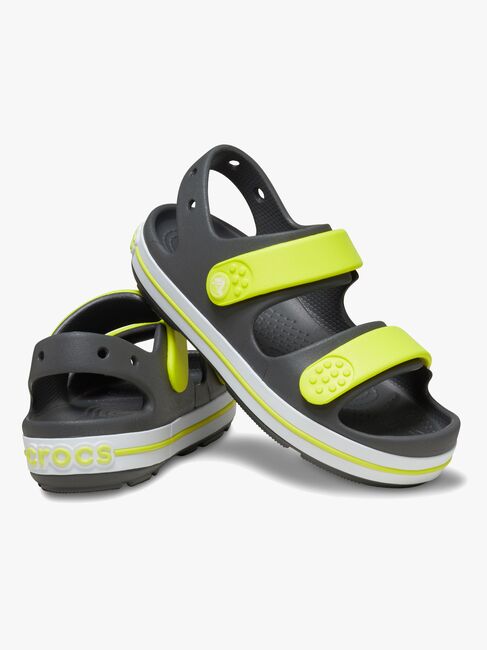 Crocs Crocband Cruiser Kids Sandalen, Slate Grey/Acidity