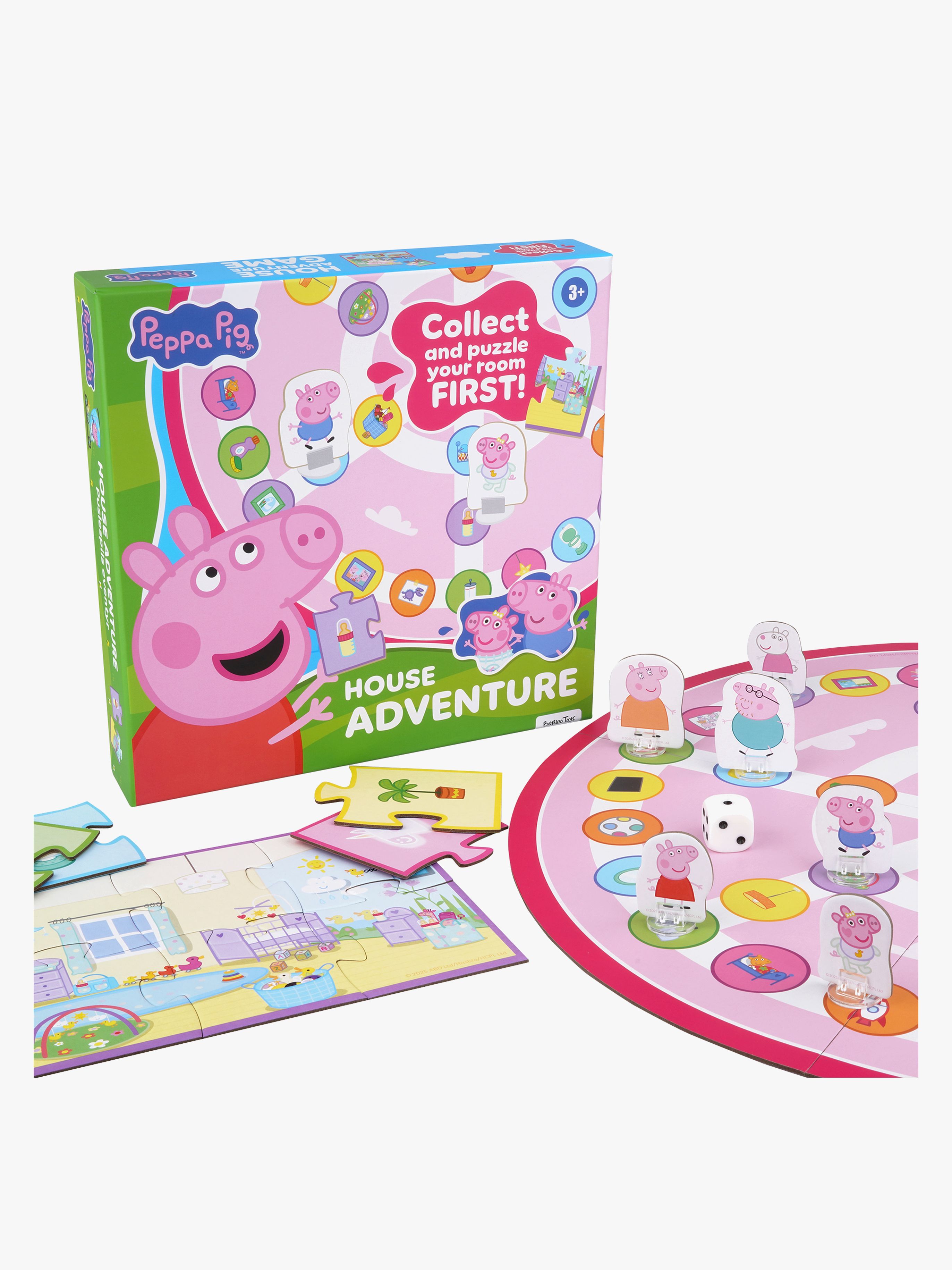 Peppa Wutz Puzzlespiel House Adventure