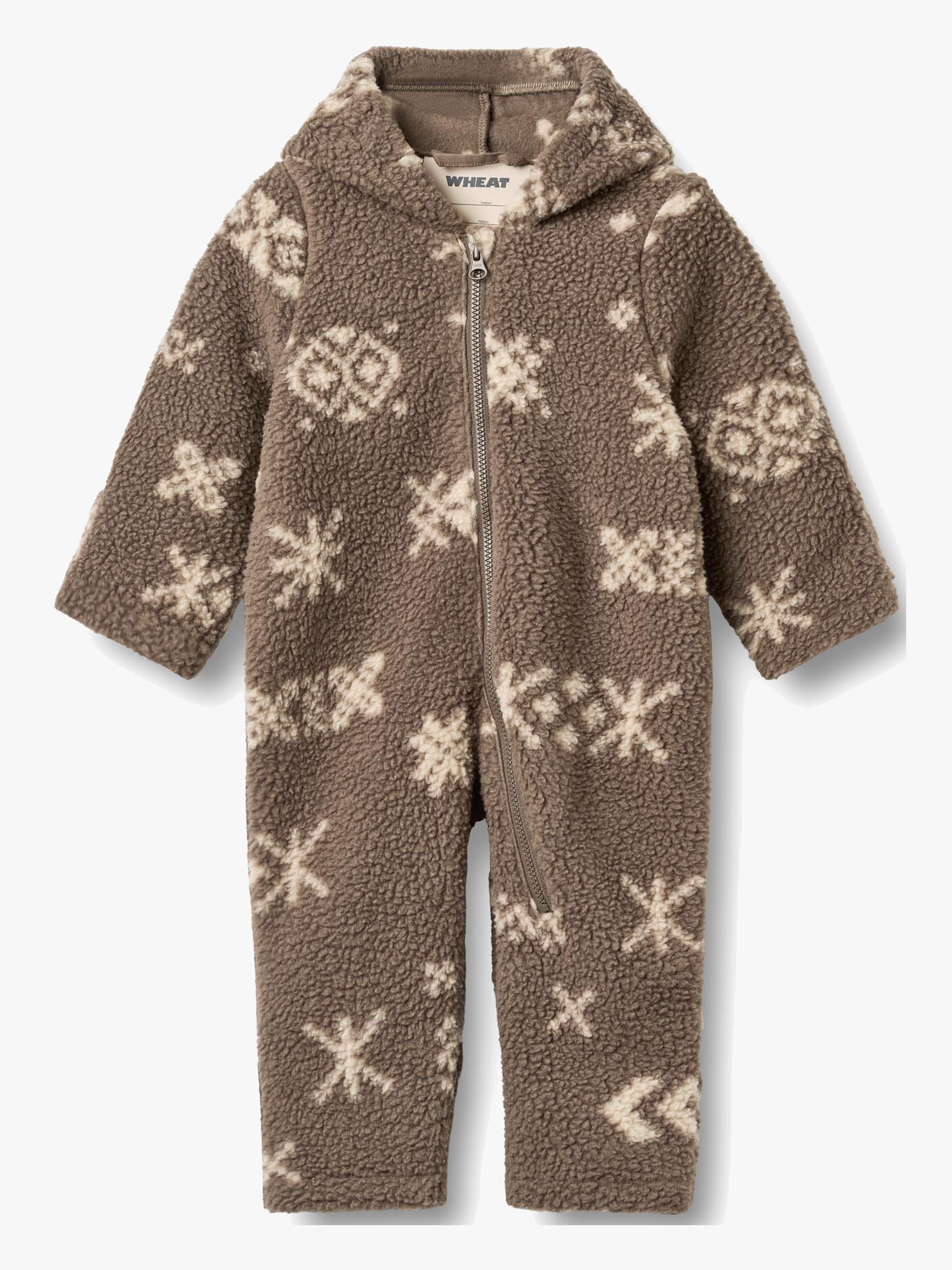 Allo Fleece-Overall, Dry Wood Jaquard, 80