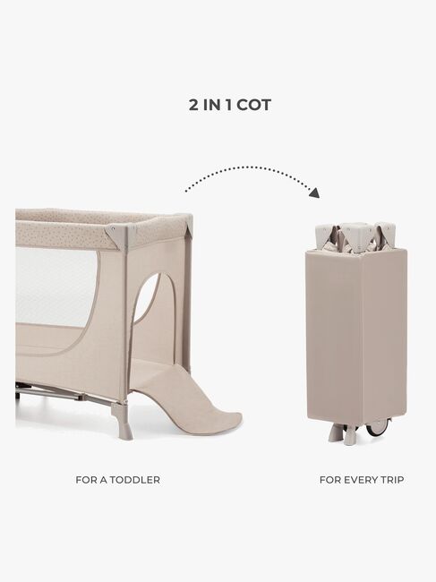 Kinderkraft JOY 2 Reisebett, Beige