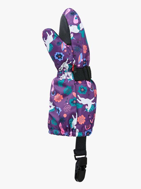 Kombi Crazy Caribo Jr Fäustlinge, Unicorn Rainbow