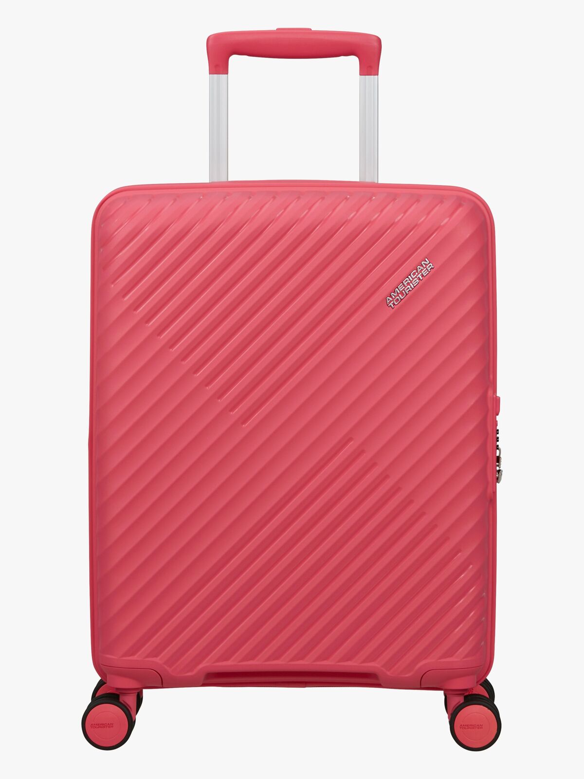 American Tourister Diablast Spinner Koffer 35L, Pink Glitch