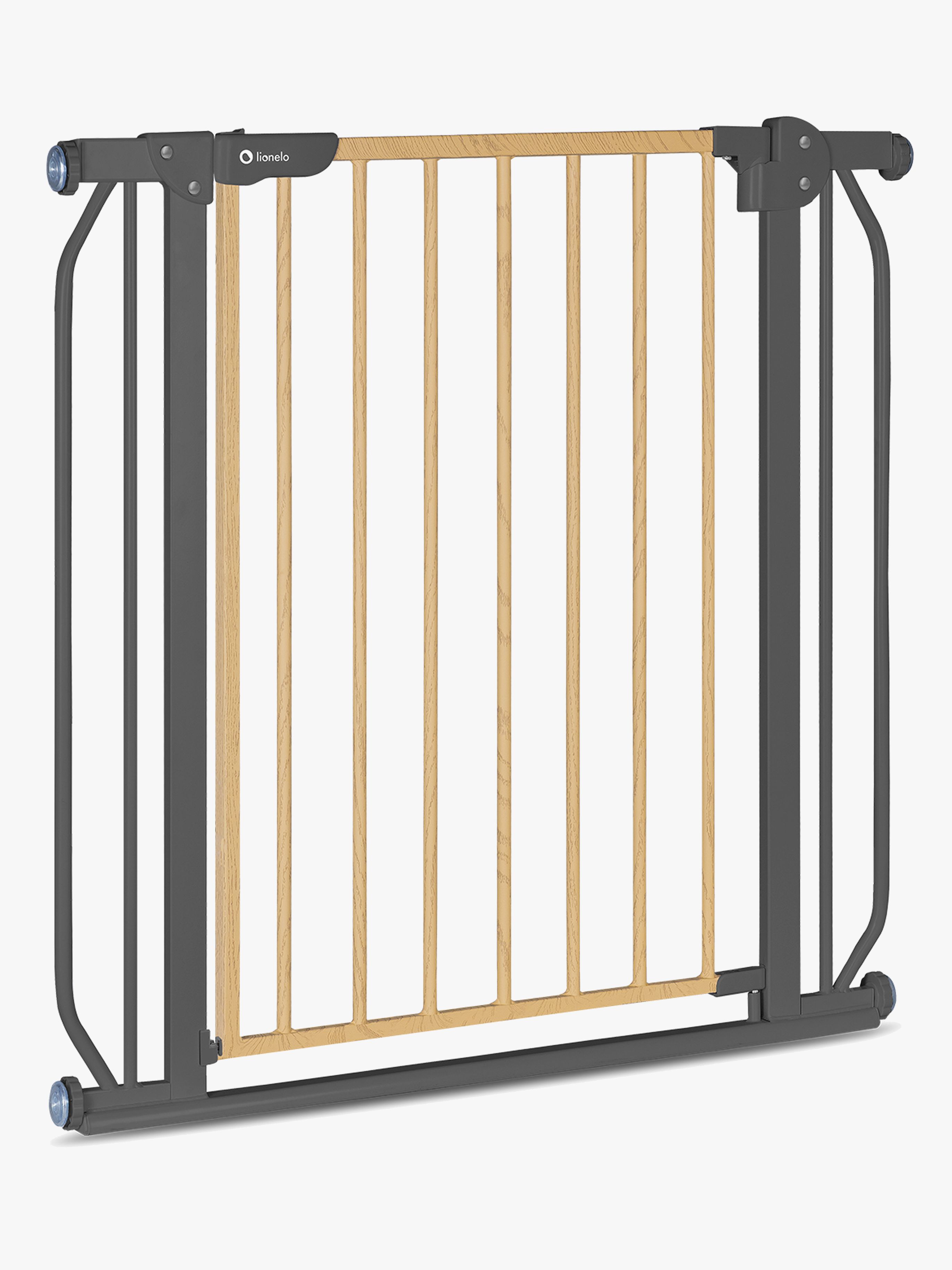 Lionelo Truus Slim Klemmgitter, Grey Graphite/Natural