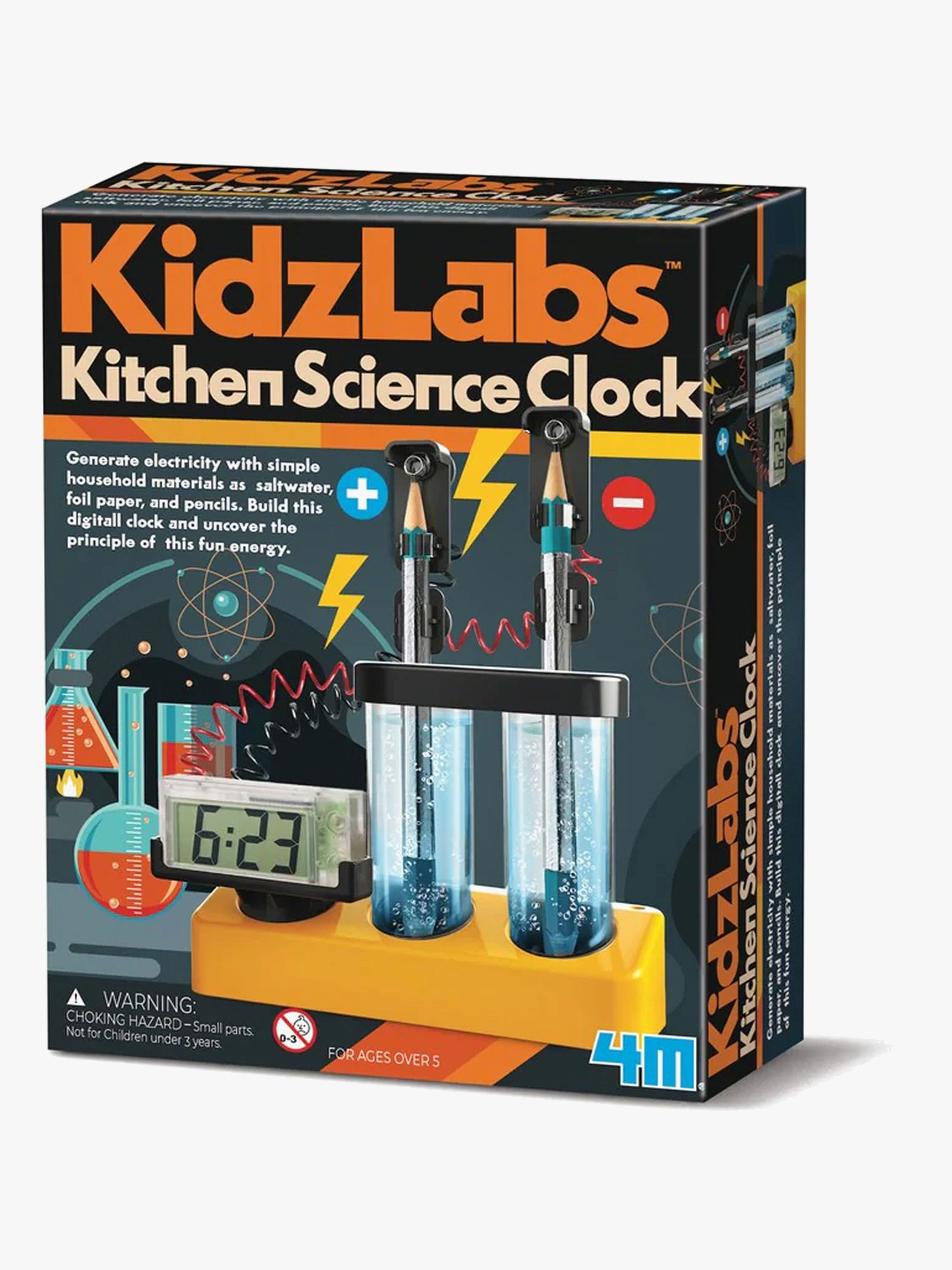 4M KidzLabs Experimentierkasten Kitchen Science Clock