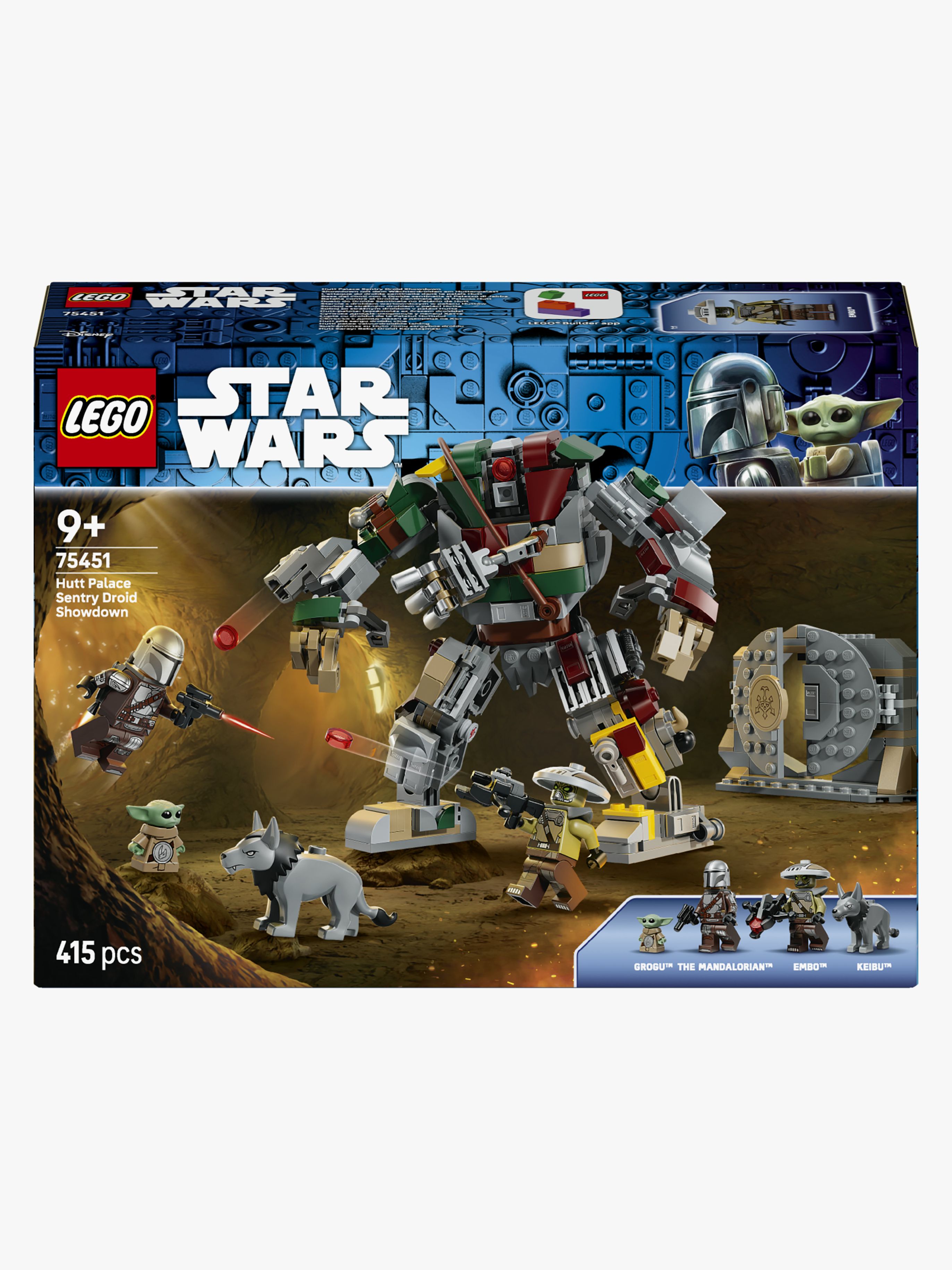 Star Wars TM 75451 Showdown mit dem Wächterdroiden am Huttenpalast