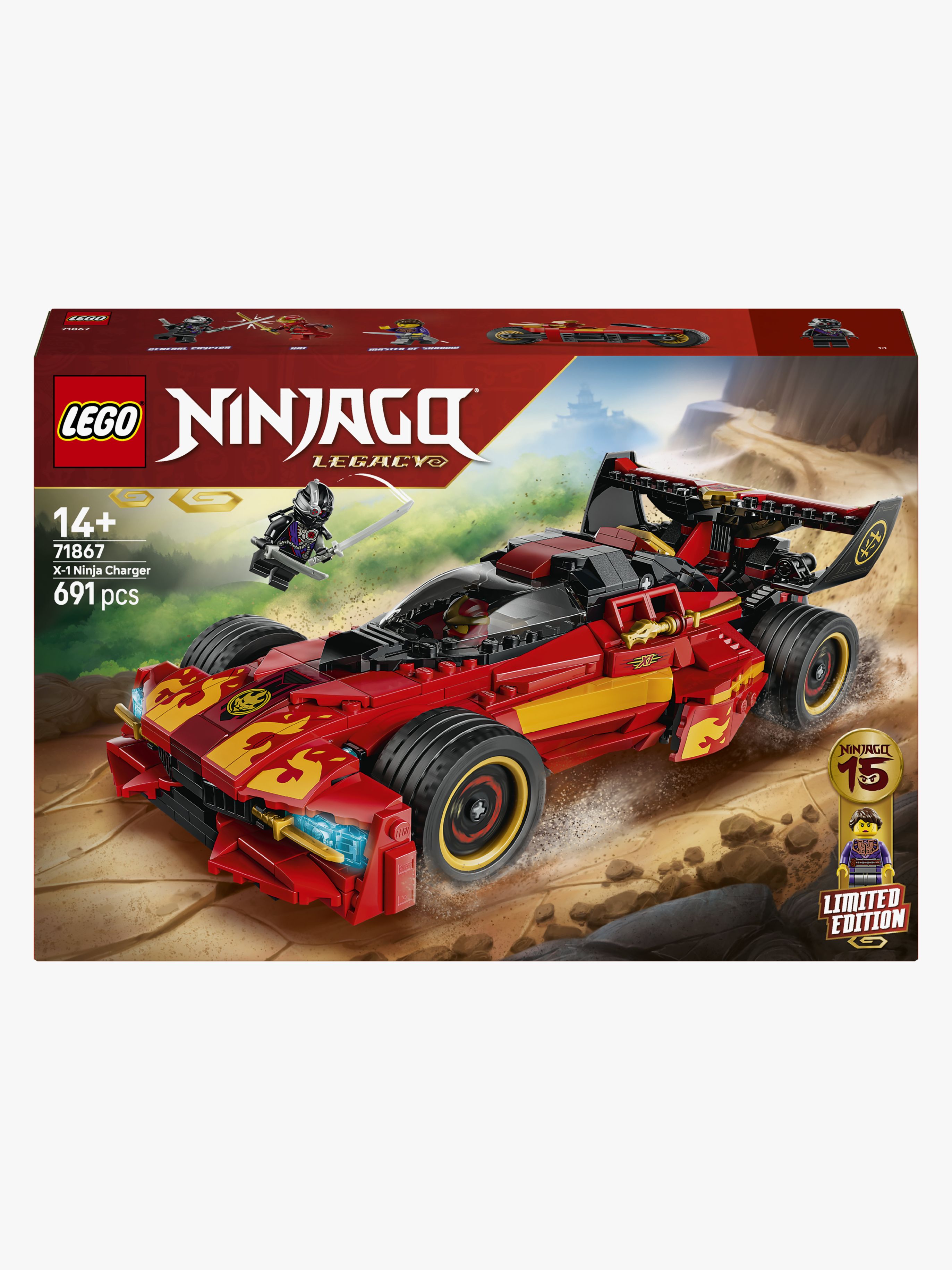 LEGO Ninjago 71867 15-jähriges Jubiläum: X-1 Ninja Supercar