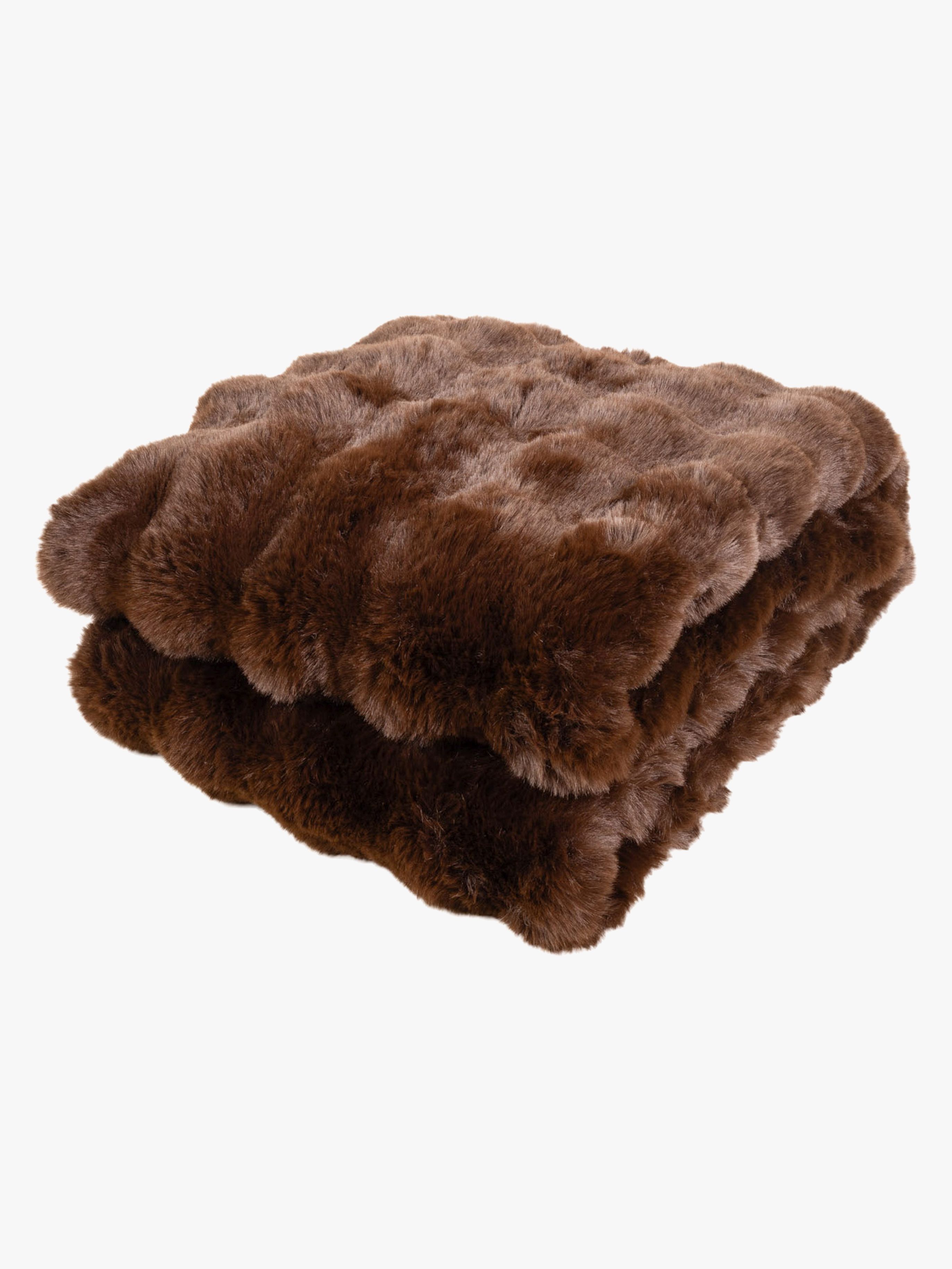 KMCarpets Bubble Decke 130x170, Braun