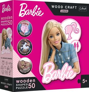 Trefl Wood Craft Junior Barbie Puzzle 50 Teile