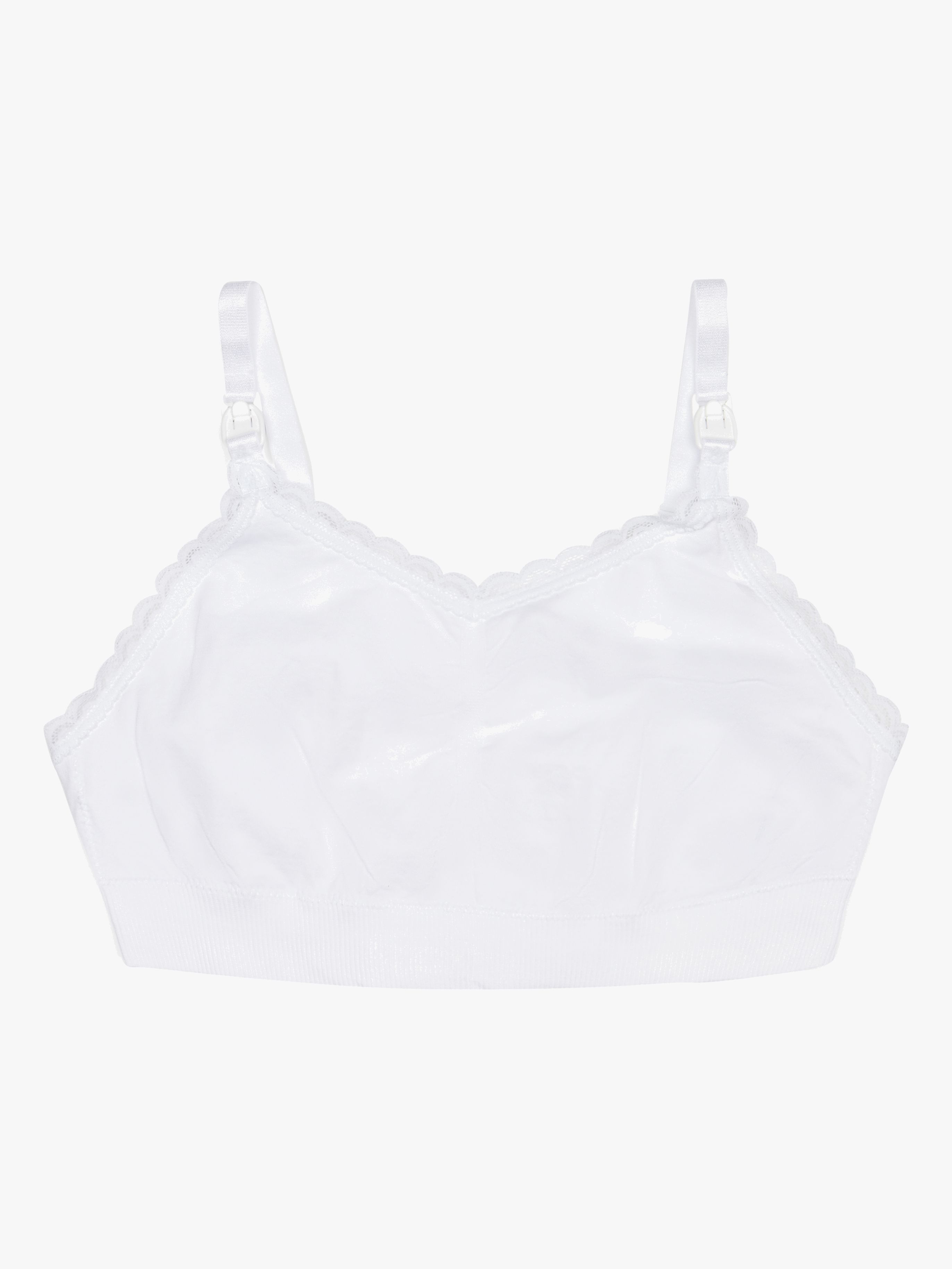 Milki Still-BH Seamless, White XS-S, Stillmode