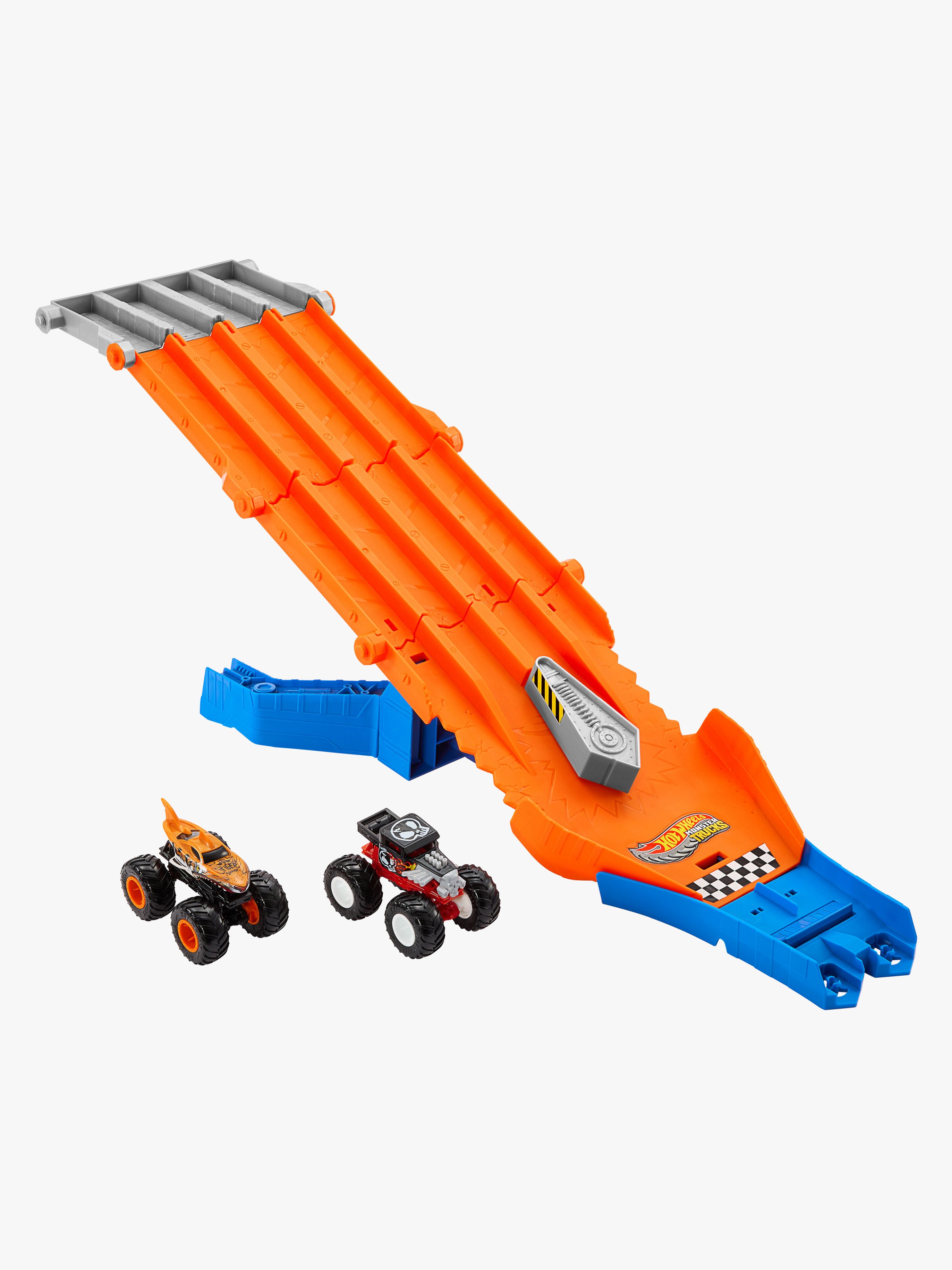 Hot Wheels Monster Trucks Racedown Demolition Autorennbahn