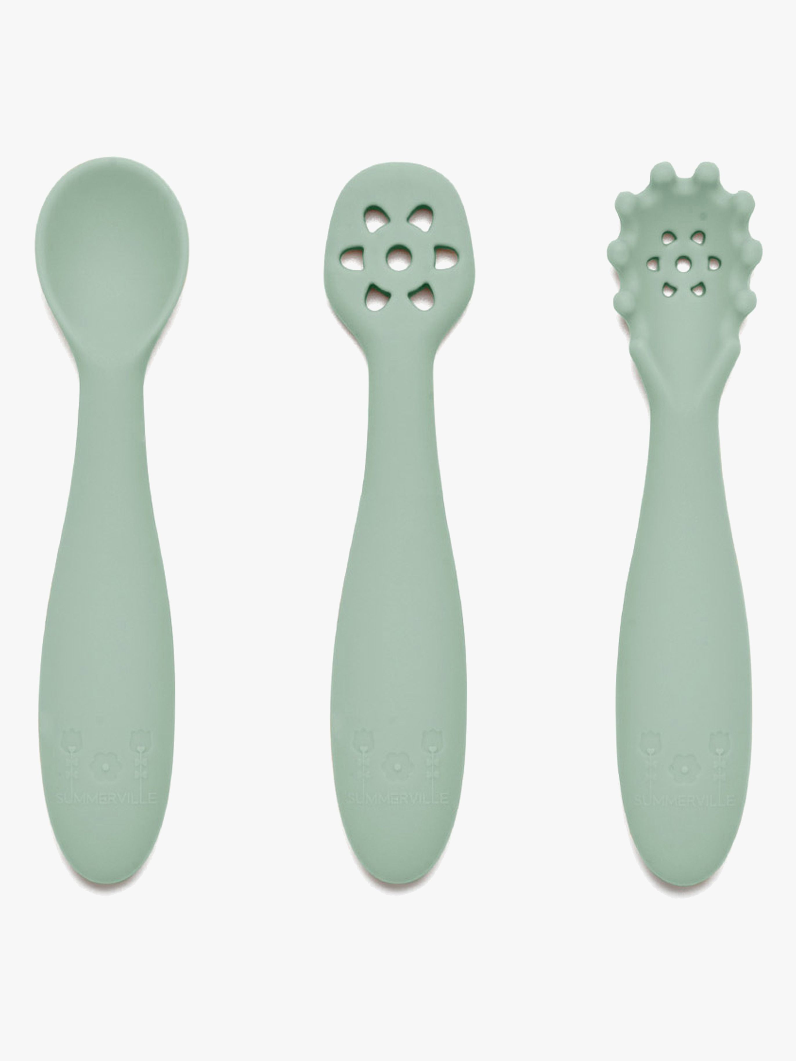 Summerville Anfänger-Löffel Silikon, Cameo Green