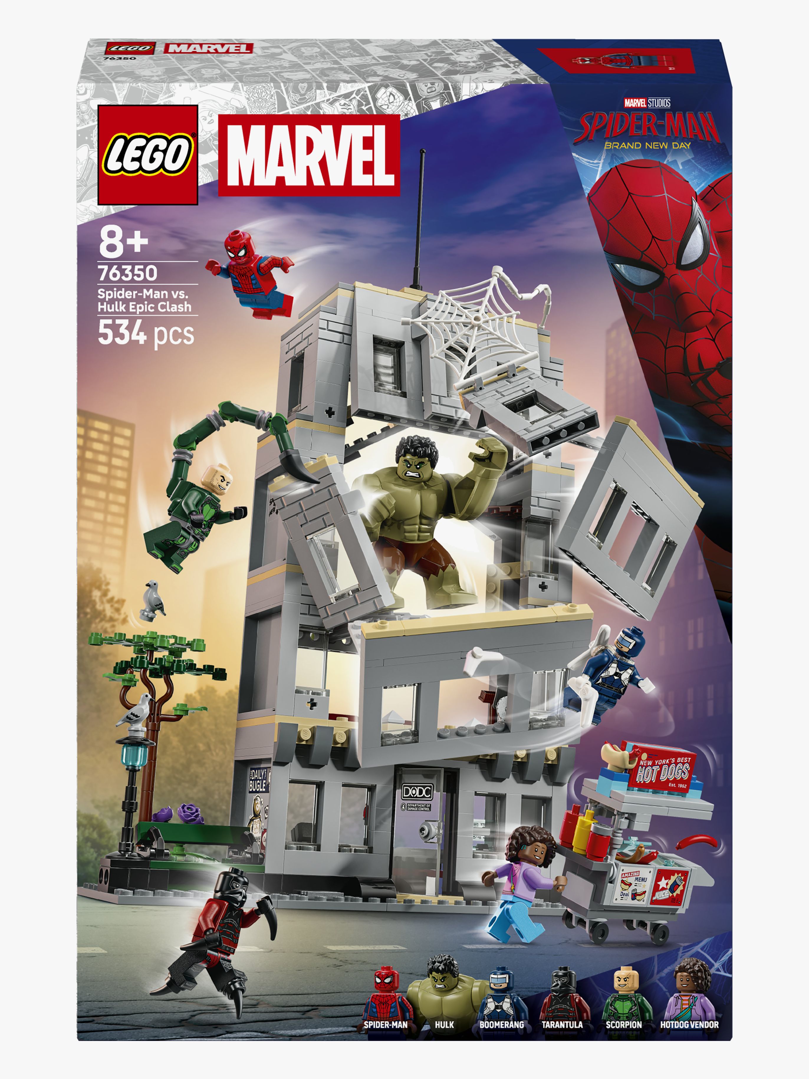 LEGO Super Heroes 76350 Großer Showdown: Spider-Man vs. Hulk