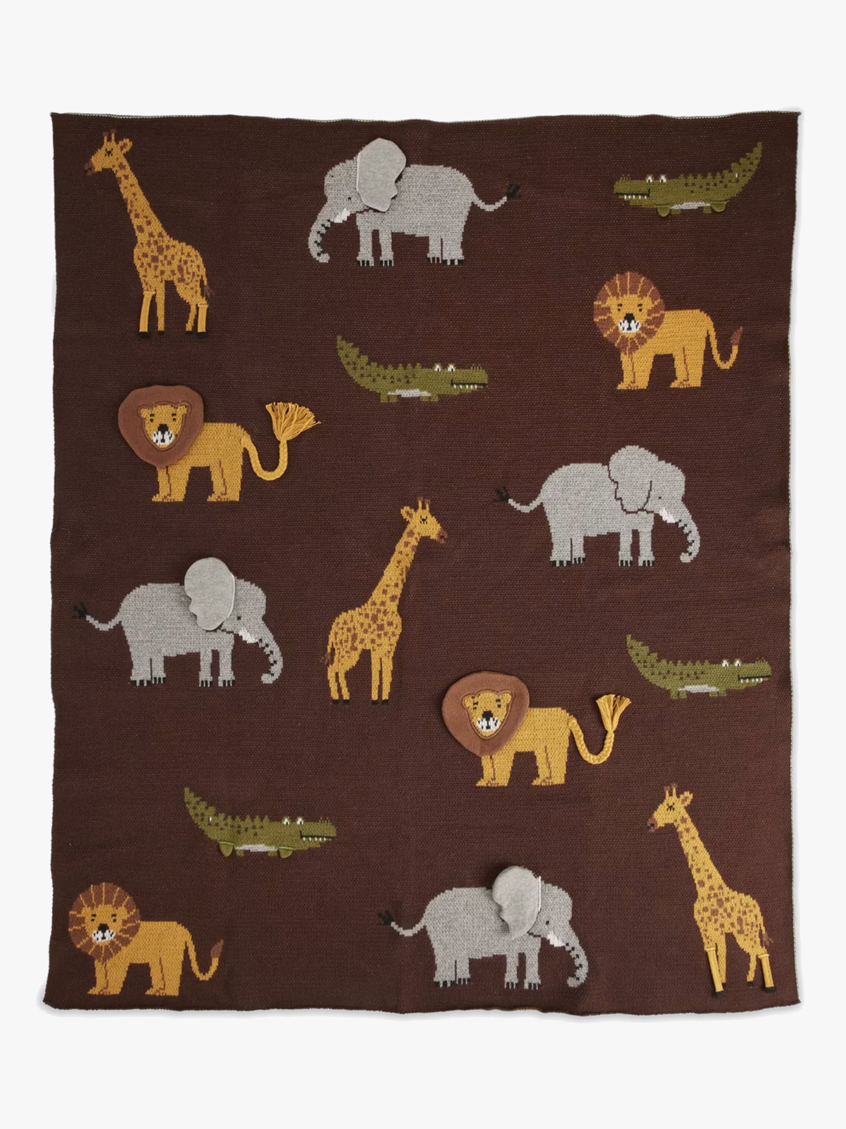 Rice Decke Tiere, Braun