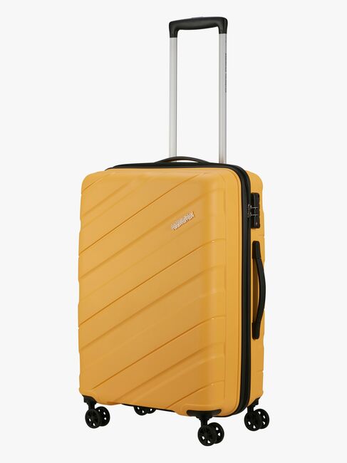 American Tourister Jetdriver Spinner Reisekoffer 63L, Banana Cream